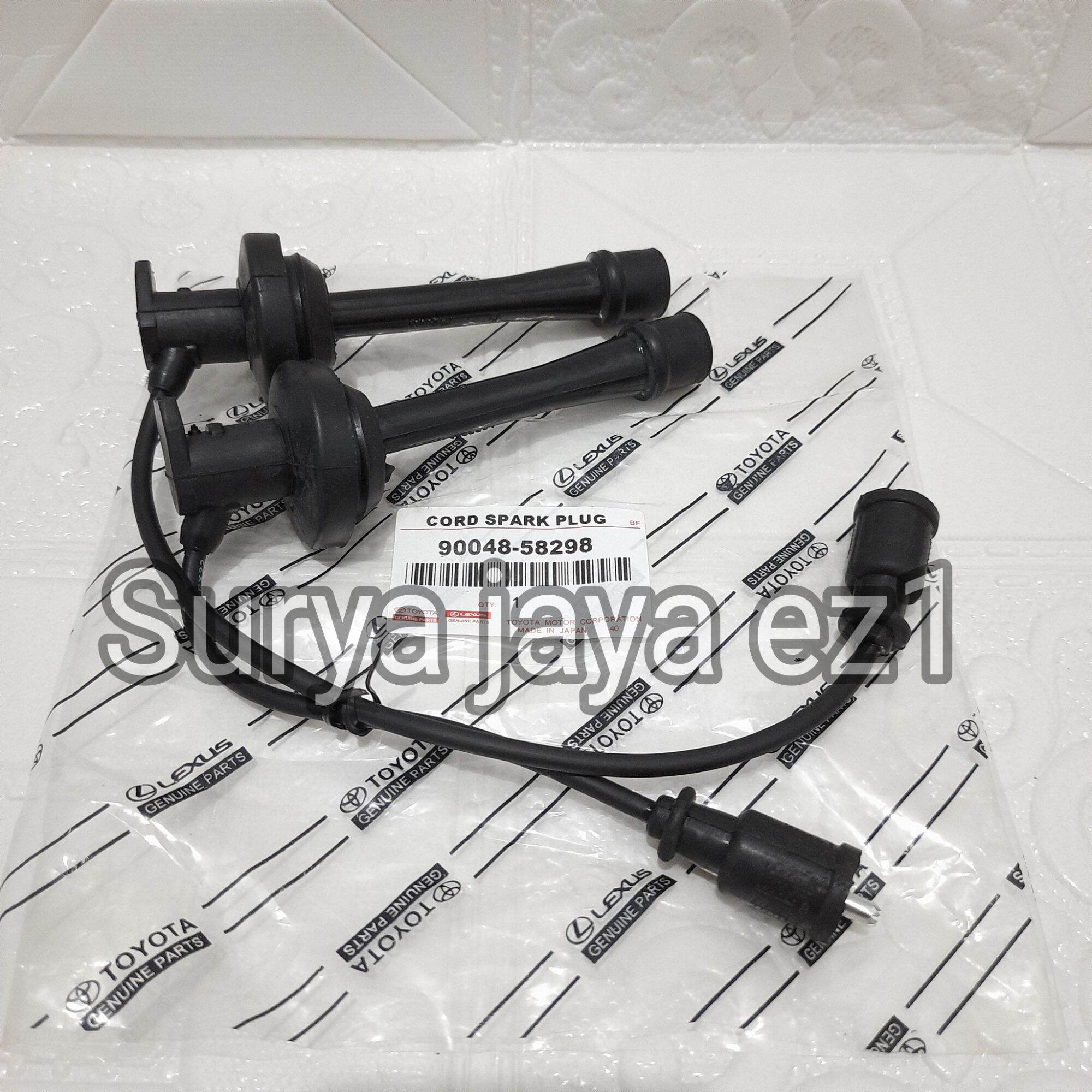 Toyota Avanza 1.3cc / Xenia 1.3cc / Veloz spark plug cord plug cable-1set Giá 52,500 Đồng*Miễn phí vận chuyển