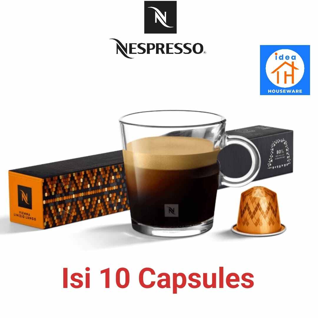 Nespresso Vienna Lungo low acid coffee capsule kapsul kopi ecer satuan