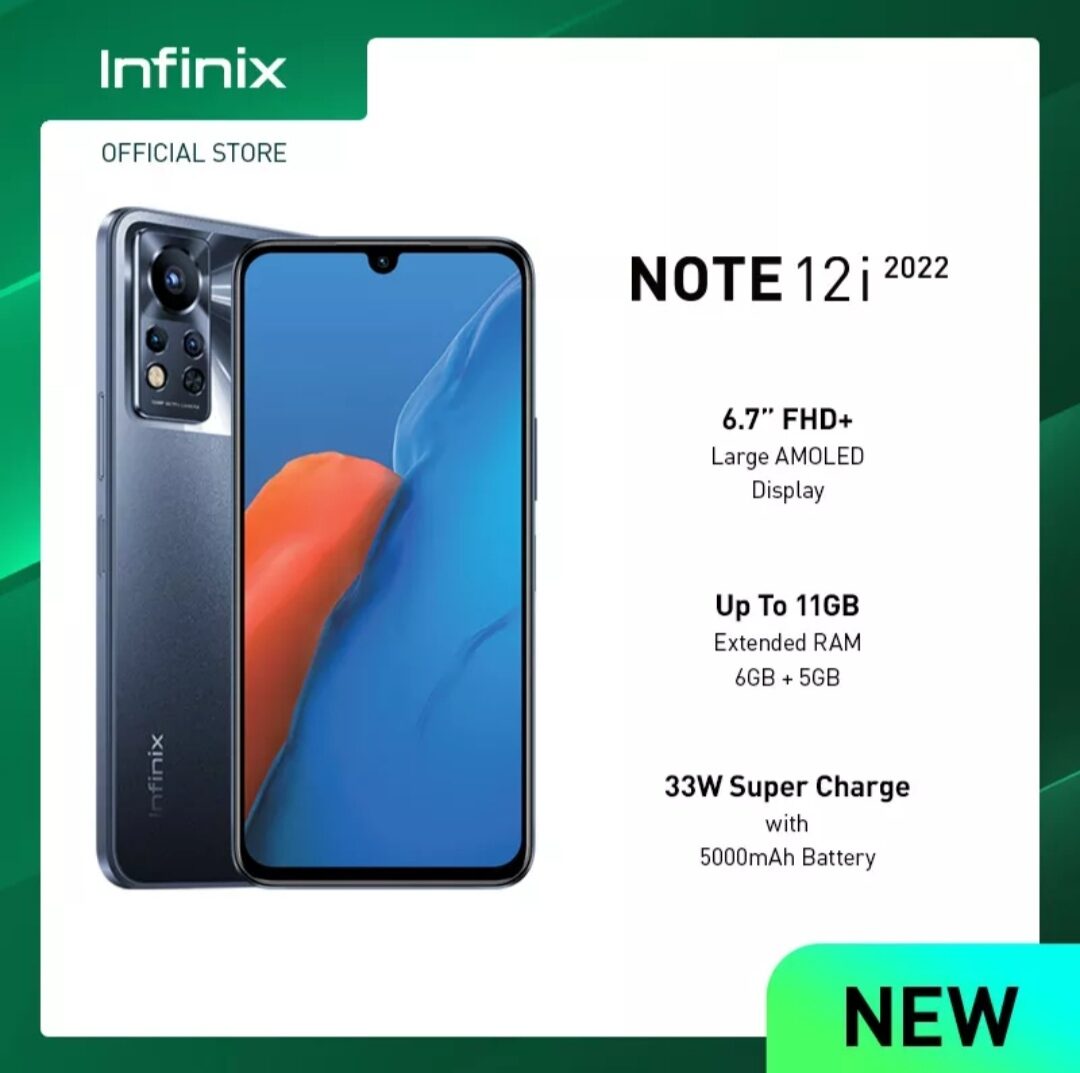 infinix note 1212