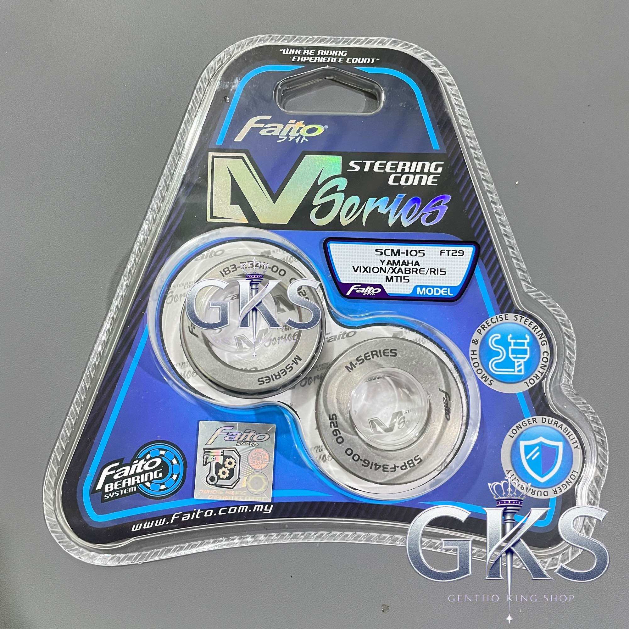 Komstir comstir faito M series racing standar Vixion mt15 R15 XSR xabre NVL NVA old new 155 3C1 original faito Harga 153,450 rupiah*Gratis Ongkir