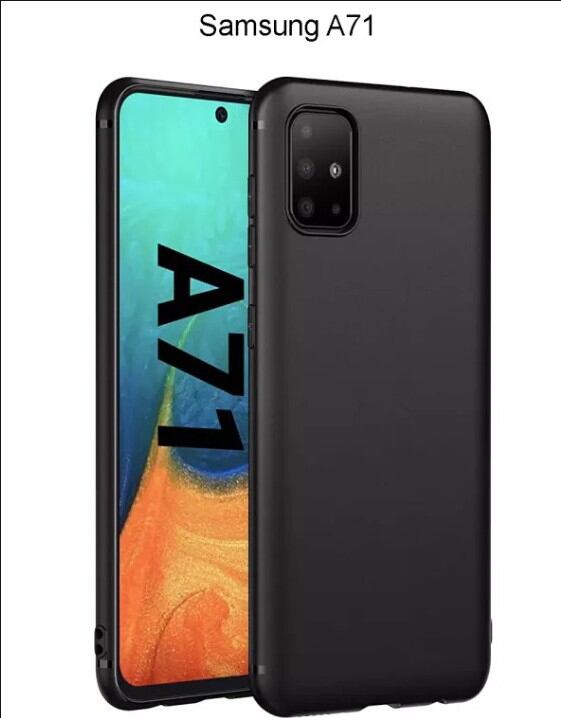 A71 Phone Case A71 Back Cover Samsung CASE SLIM BLACK MATTE