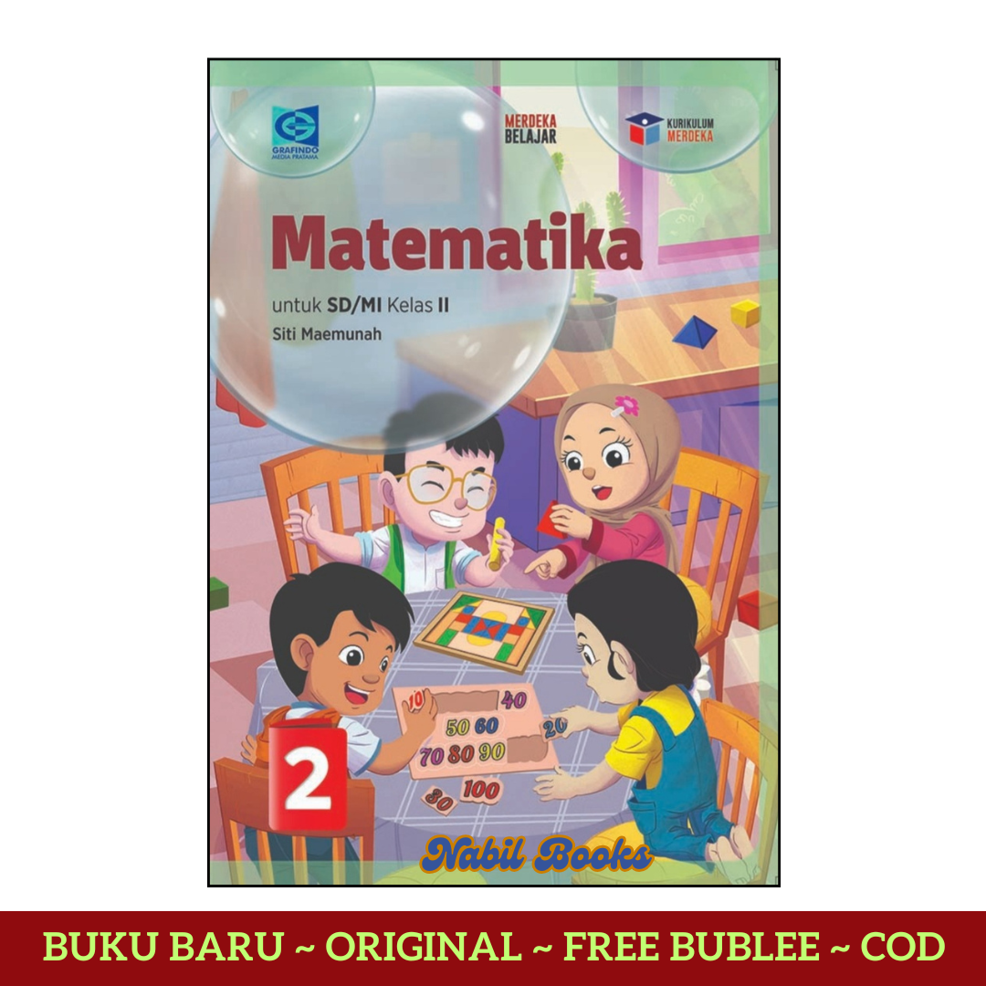 Buku Paket Matematika SD Kelas 1 2 3 4 5 6 Kurikulum Merdeka Penerbit ...
