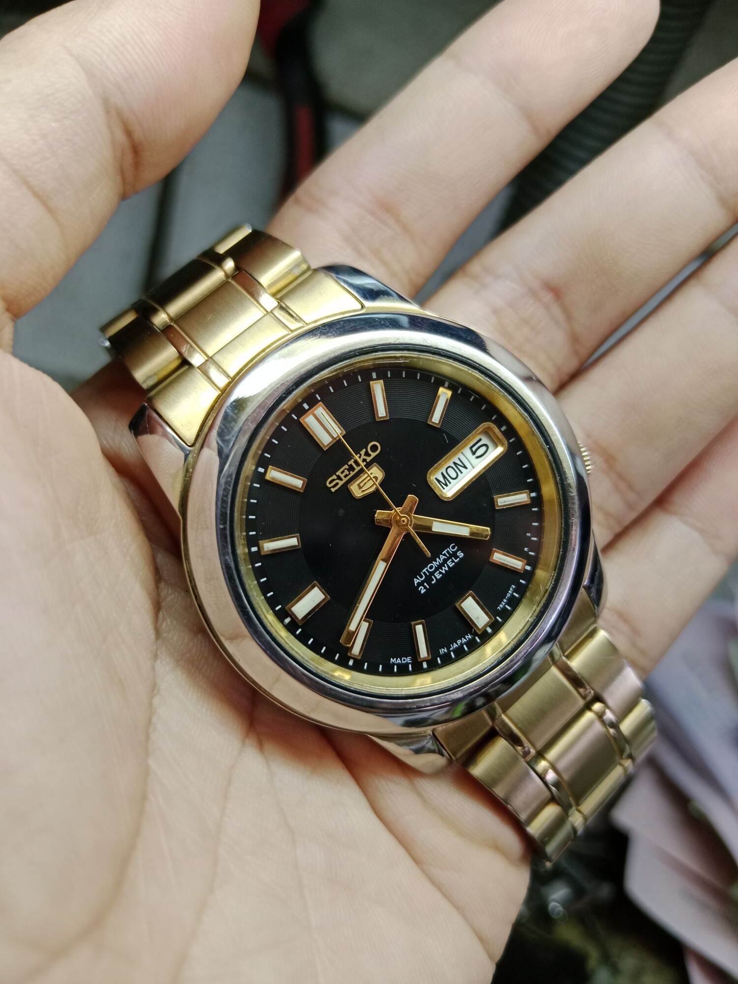 jam tangan SEIKO automatis original bekas/ seiko 7s26-02W0 Jam