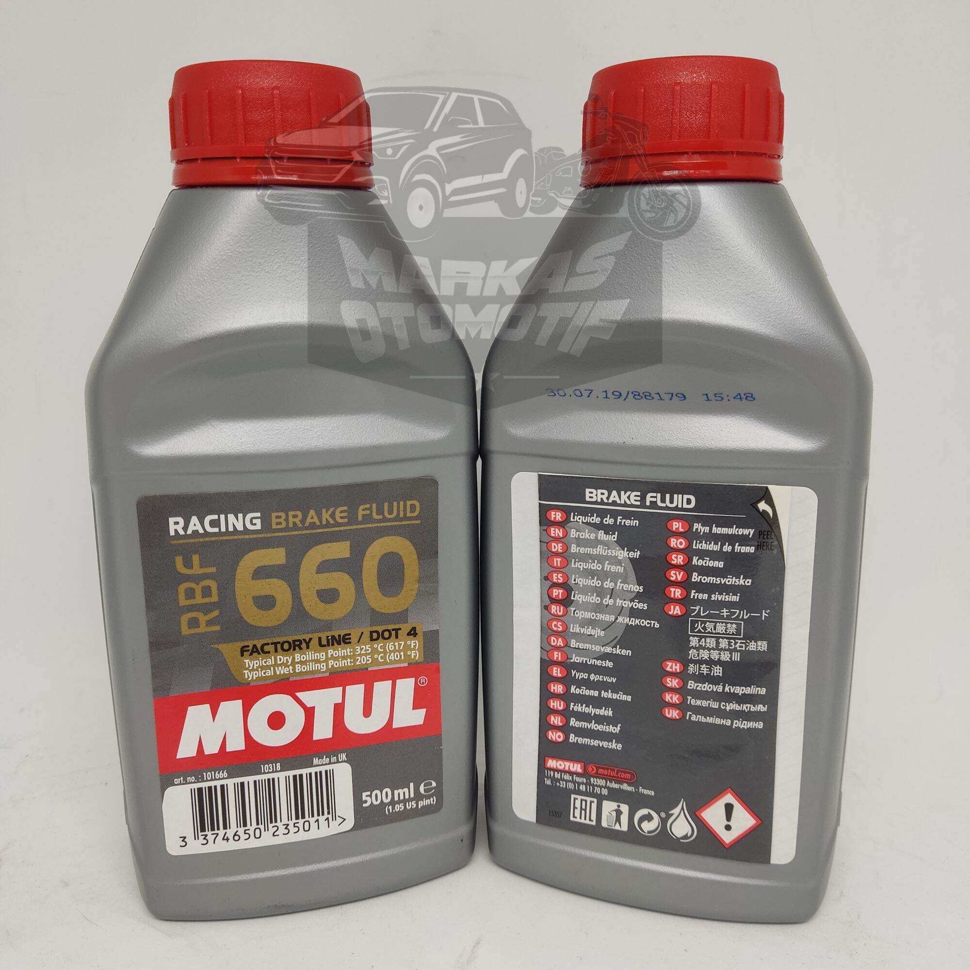 MOTUL RACING BRAKE FLUID RBF 660 500ML/Minyak rem/Premium/ORIGINAL