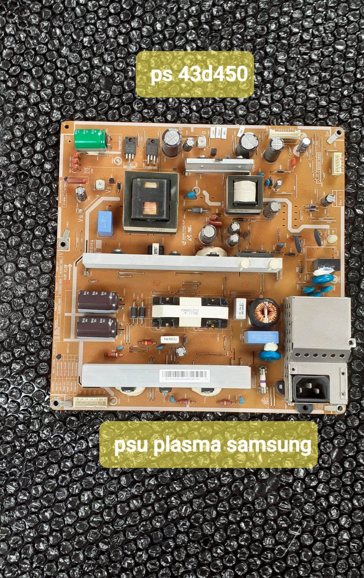 PSU POWER SUPLAY TV PLASMA SAMSUNG PS43D450 Lazada Indonesia