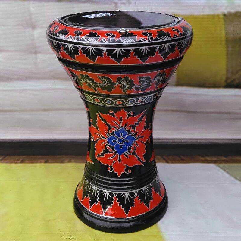 Dumbuk Atau Darbuka Kayu 8 inch Hitam Merah Power Beat Hitam Lazada