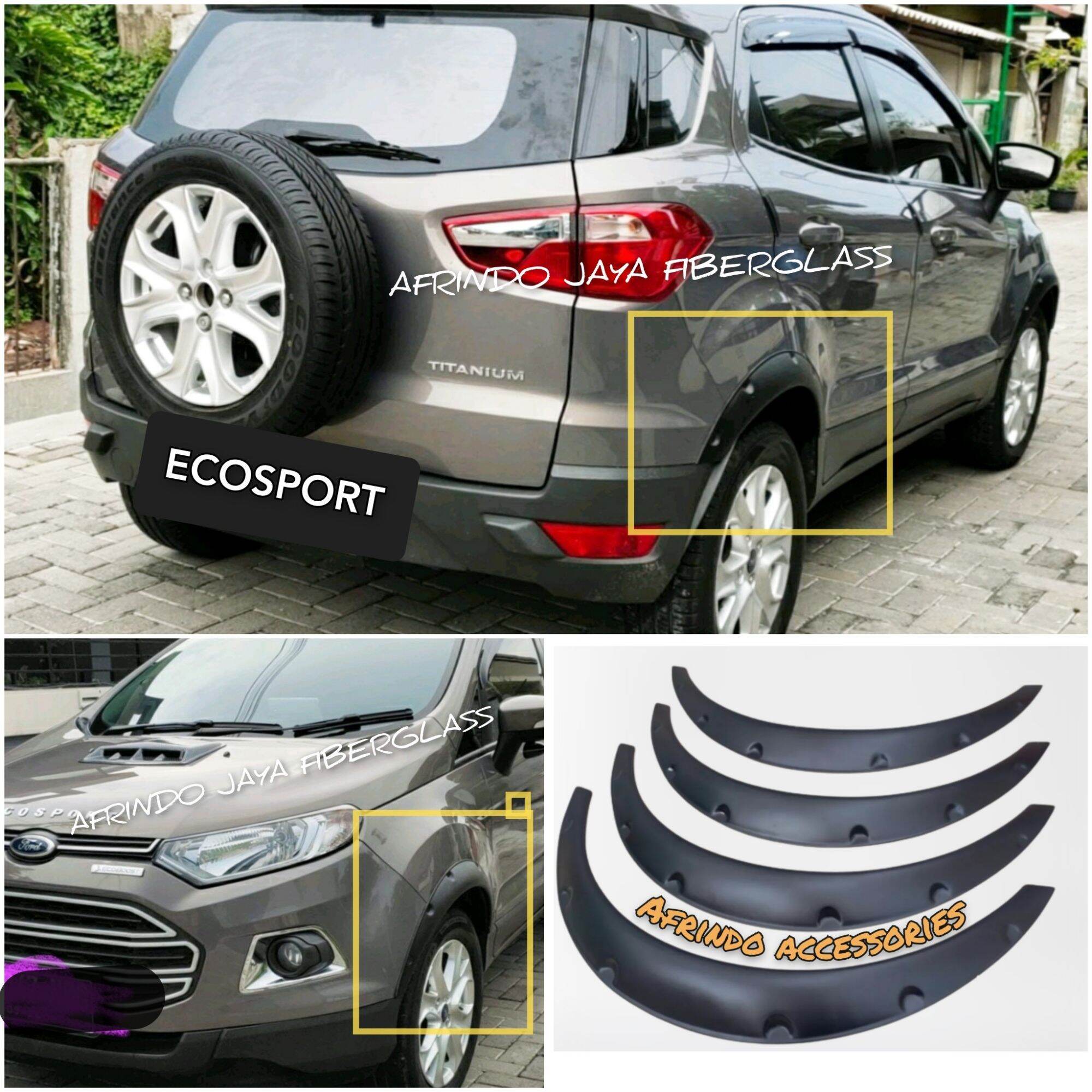 OVER FENDER FORD ECOSPORT 1SET (4 Pcs) Lazada Indonesia