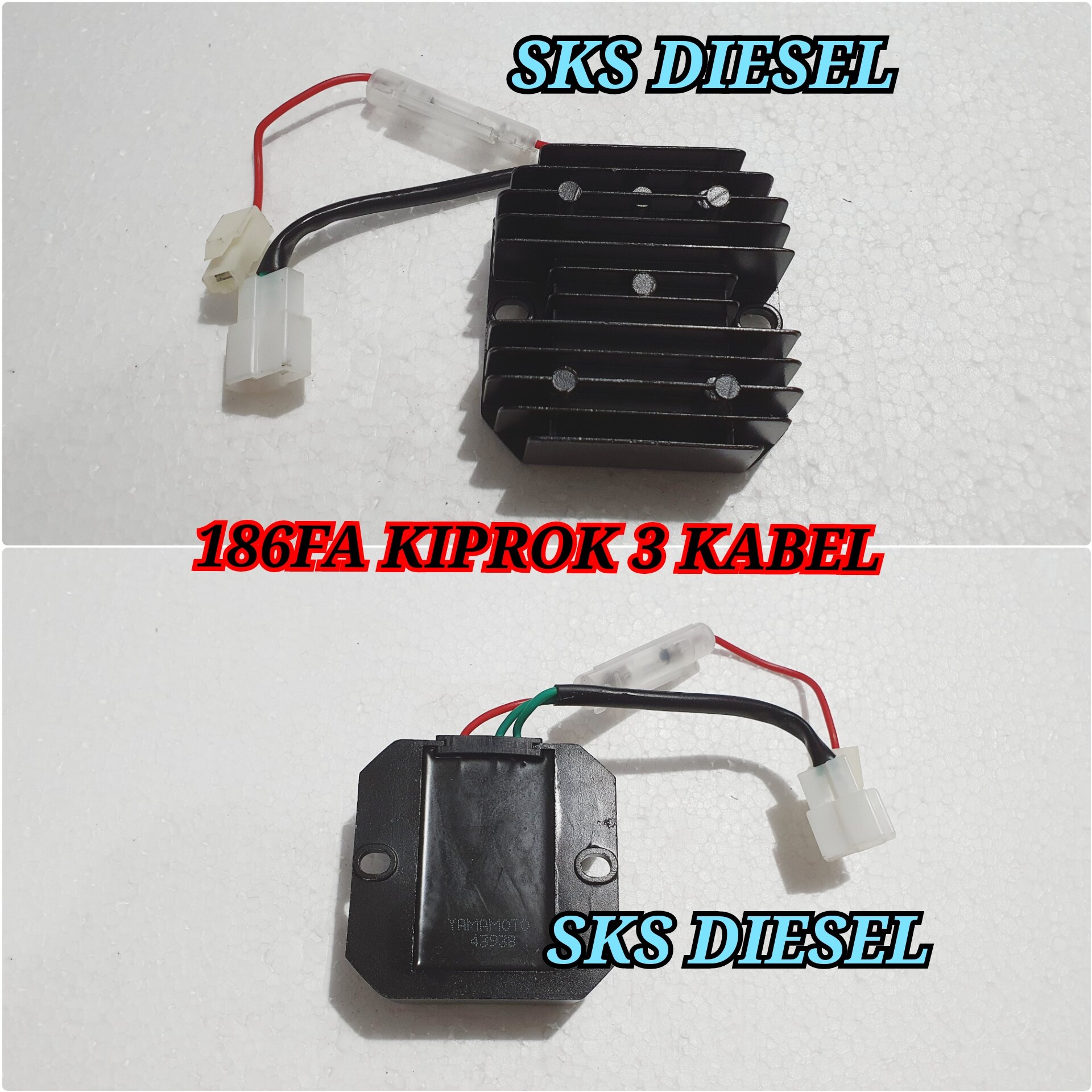 Brandstofinjectiepomp assemblage, voor Yanmar 170F, 178F, 186F, 188FA