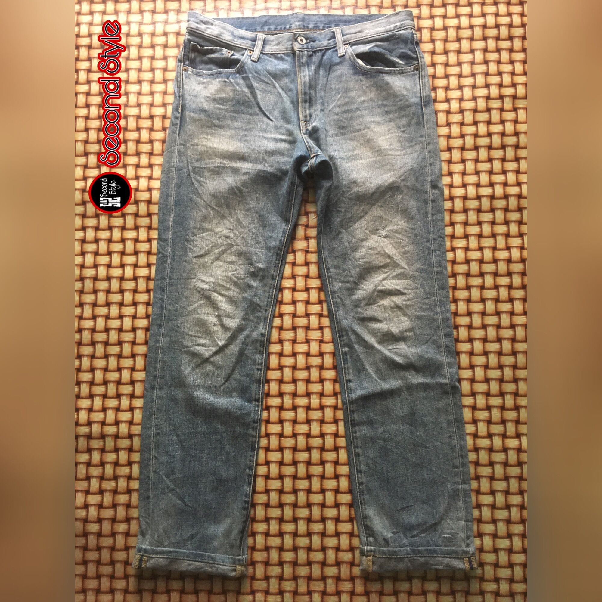 CELANA JEANS SECOND BRANDED UNIQLO SIZE 