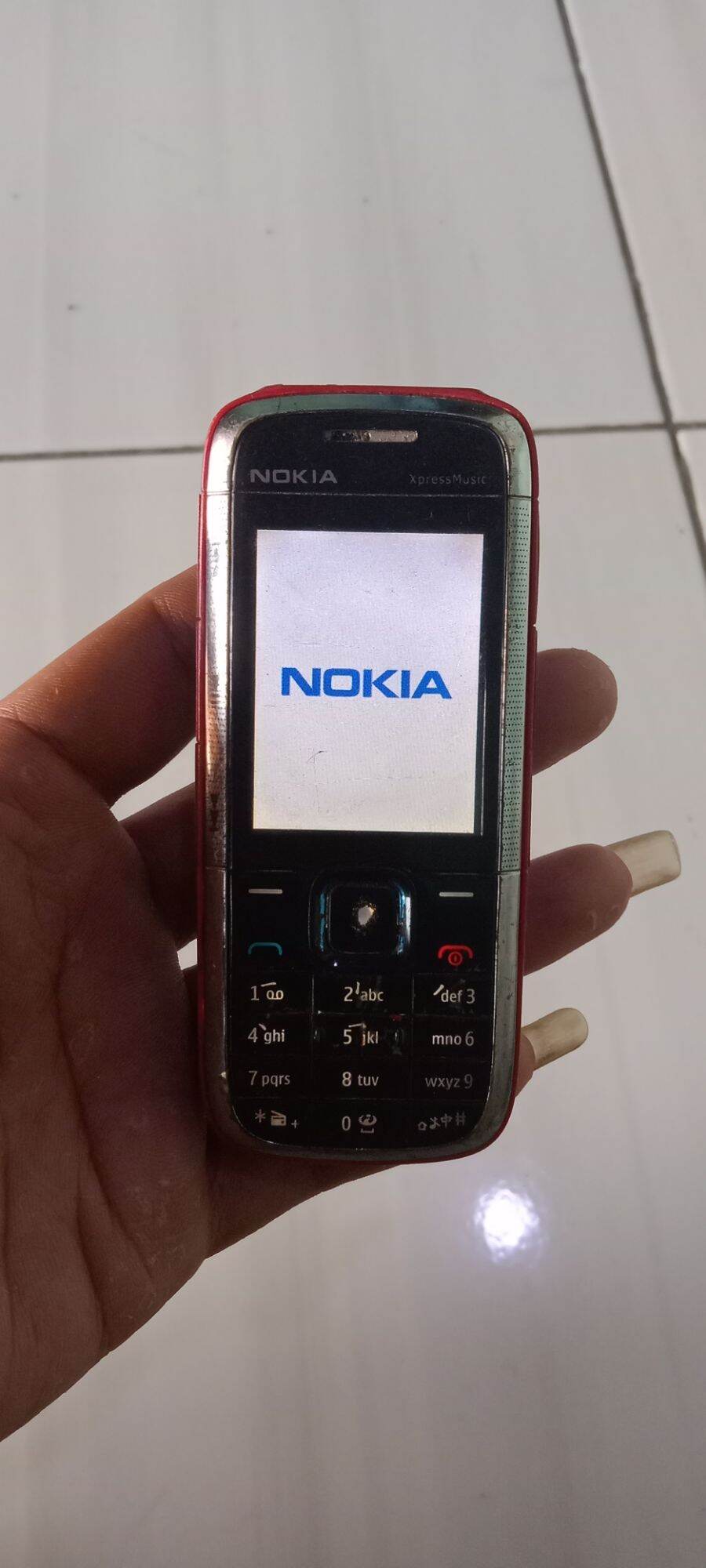 Nokia xpresmusic RM-495 normal ready to use old phone cheap Harga 120,000 rupiah*Gratis Ongkir