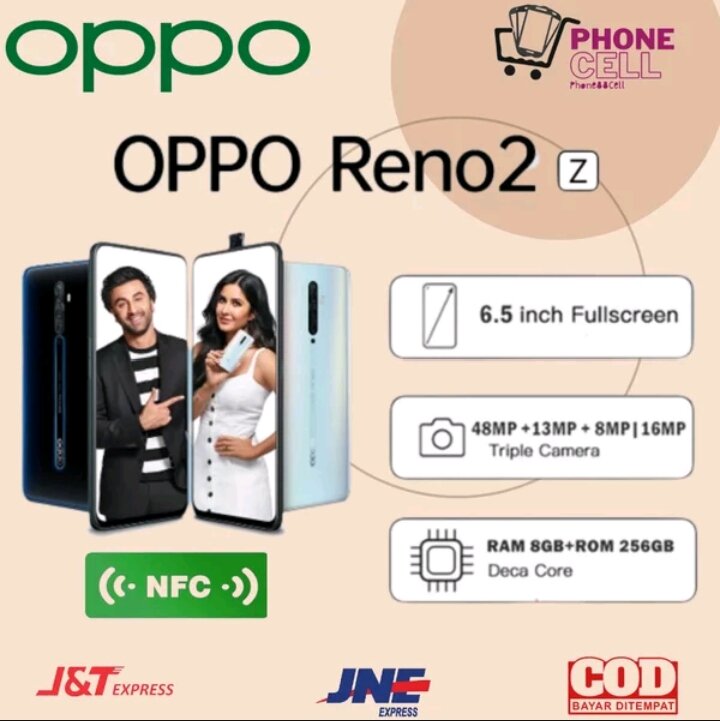 oppo reno 2 8gb ram 256gb rom