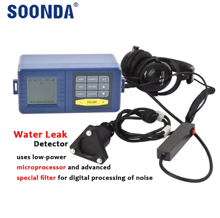 water leak geophone detector tester pipe pipeline 2 pipa Lazada Indonesia