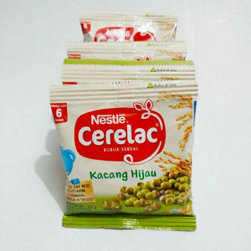 NESTLE CERELAC BUBUR SEREAL 1 RENCENG ISI 8 Sachet 20GR
