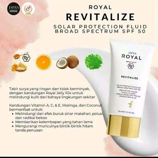 harga sunscreen jafra revitalize