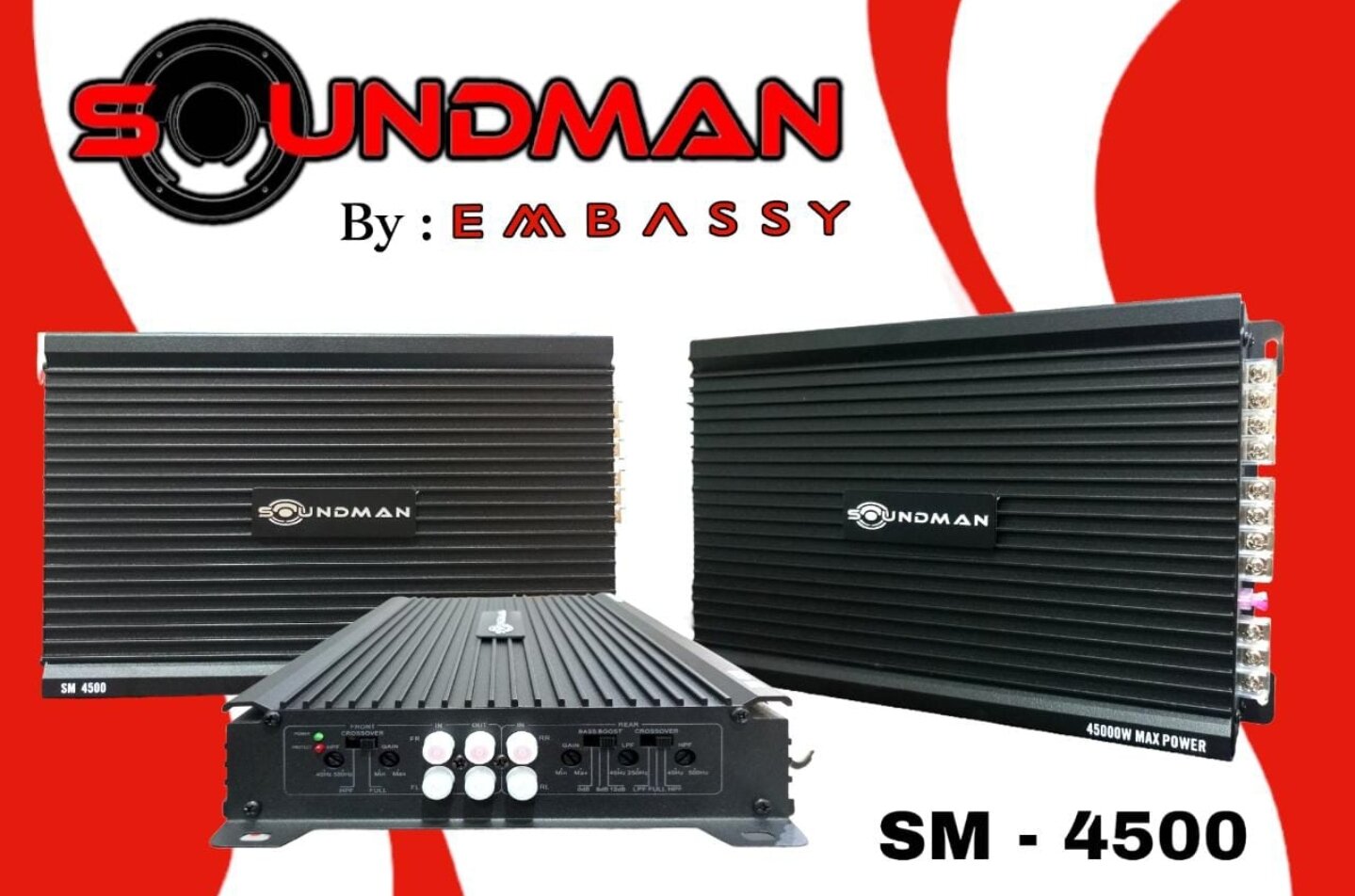 Power 4 Chanel Soundman SM4500 | Lazada Indonesia