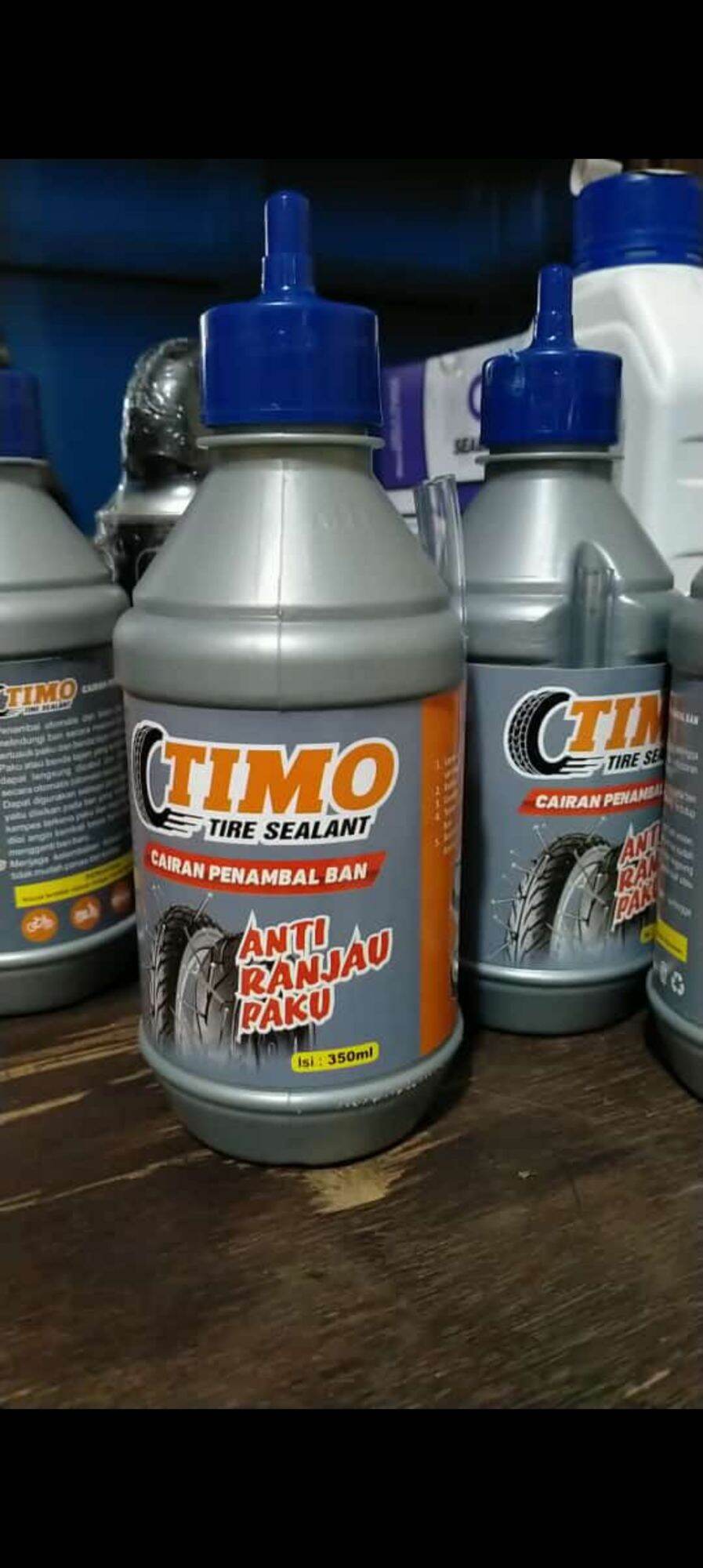 Cairan ban tubles timo tire sealent Berkualitas Harga 25,277 rupiah*Gratis Ongkir