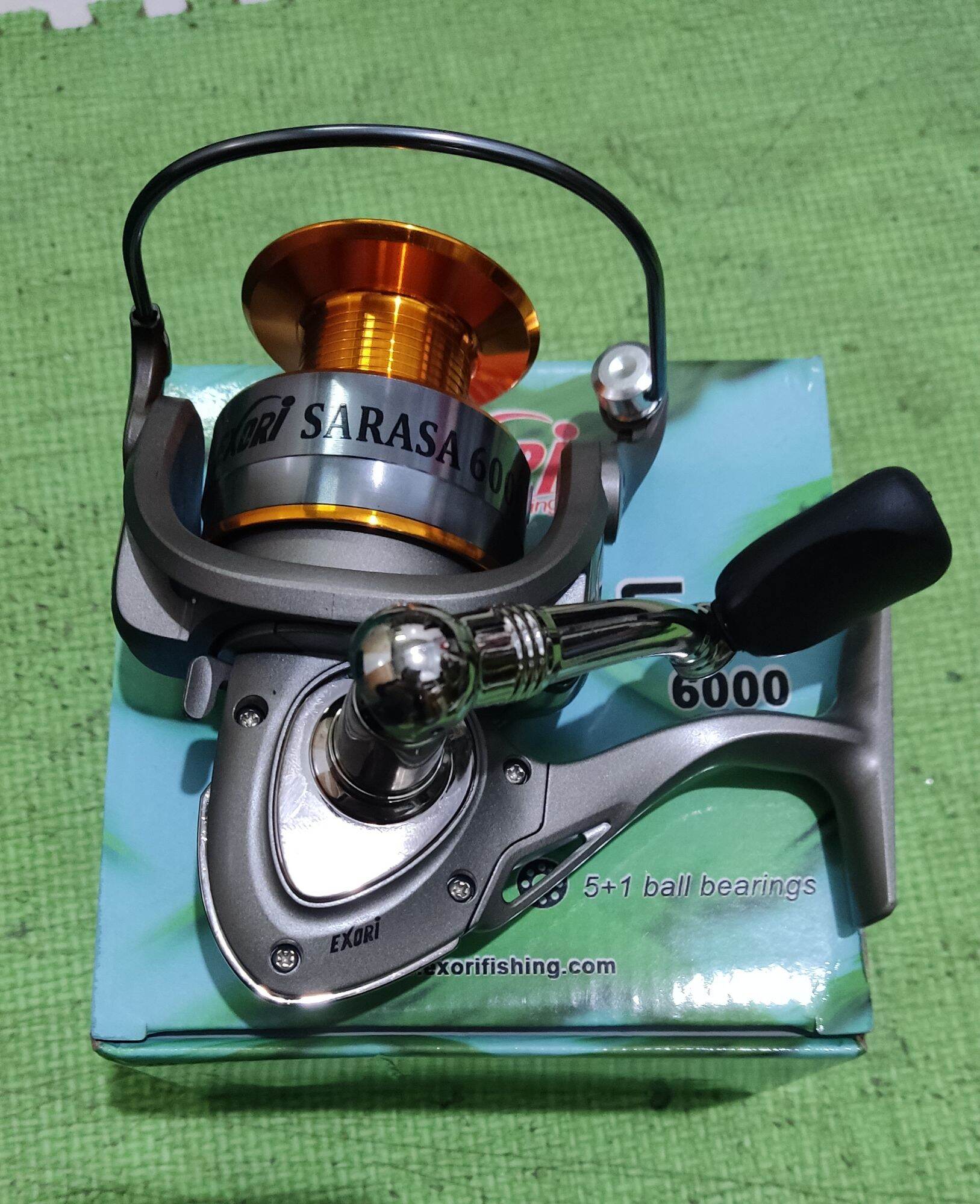 cod reel laut exori cavalry 6000 dengan 6ball bearings cocok untuk ...