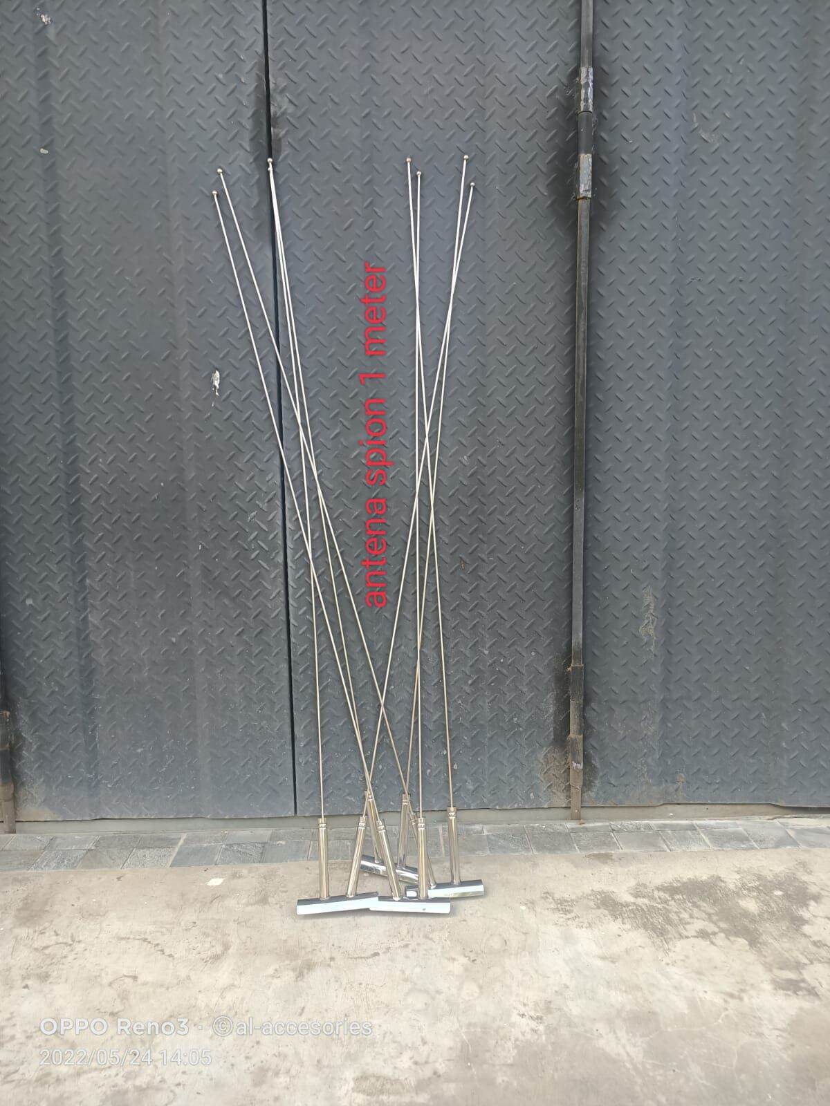 Topper Para Antena De Coche - Rosa Con Margarita Azul, Decoración Divertida Para El Auto
