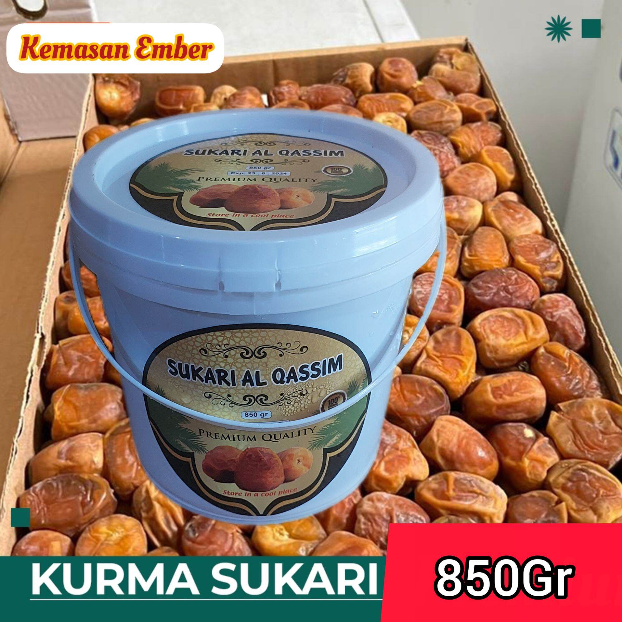 Dates susari bucket 850gr premium dates suoer sweet soft Ramadan dates