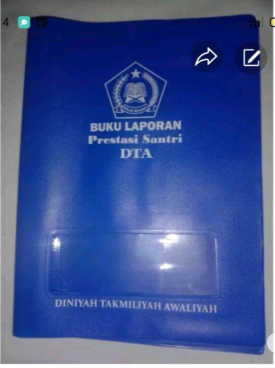 SAMPUL RAPORT DTA (UKURAN A5)