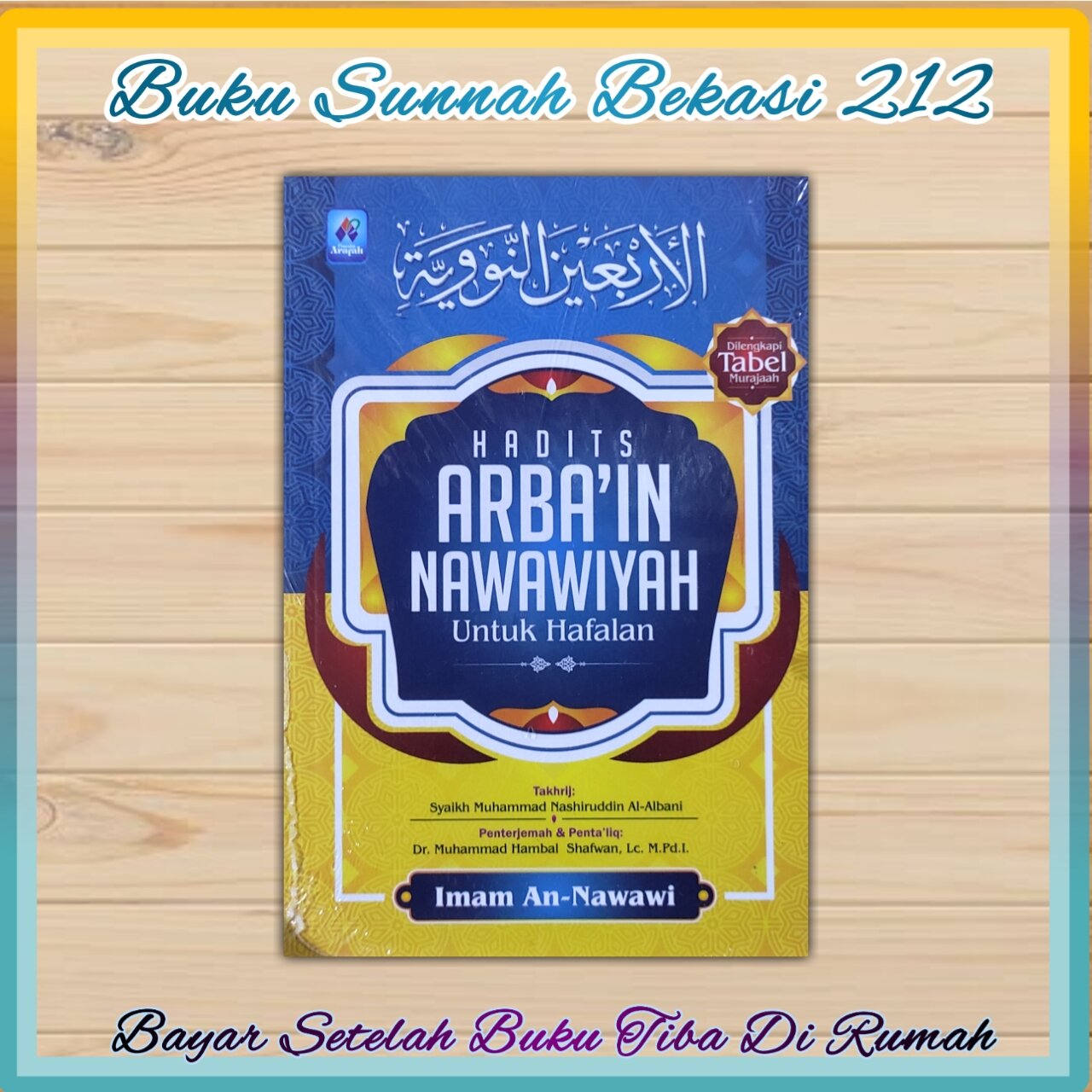 Buku Hadits Arba In Nawawiyah Untuk Hafalan PUSTAKA ARAFAH Lazada Indonesia