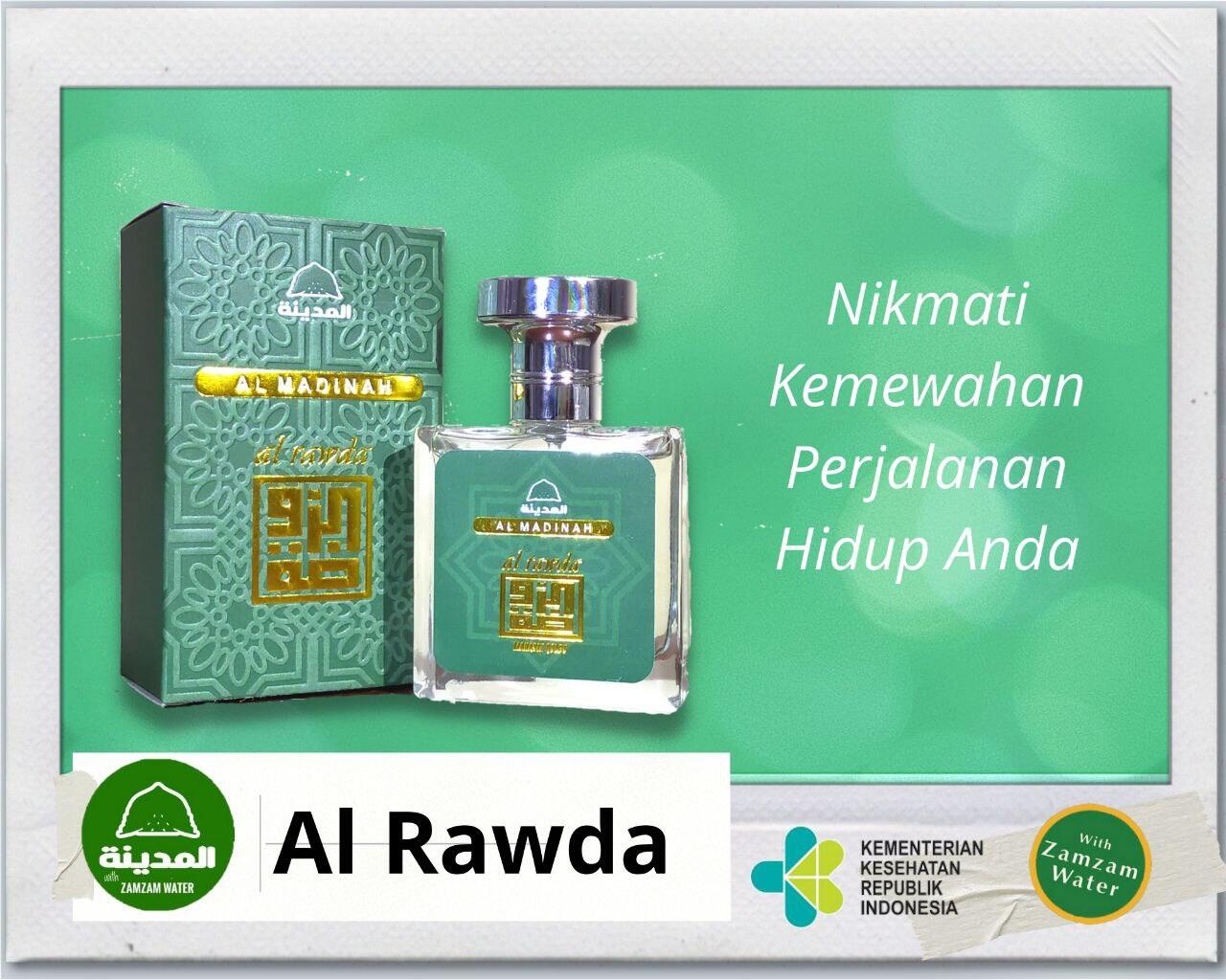 Parfum Al Madinah Dengan Keharuman Al Rauda Mengandung Air Zam zam
