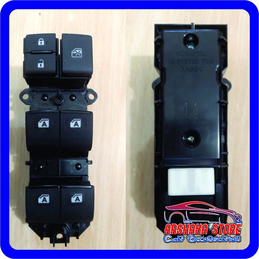 Saklar Induk Master Switch Power Window Toyota Innova Reborn & Fortuner VRZ 20162021 Lazada