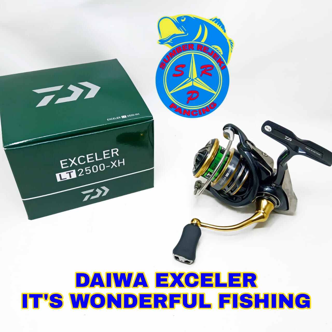 Reel daiwa exceler lt 1000 2500 3000 power handle | Lazada Indonesia