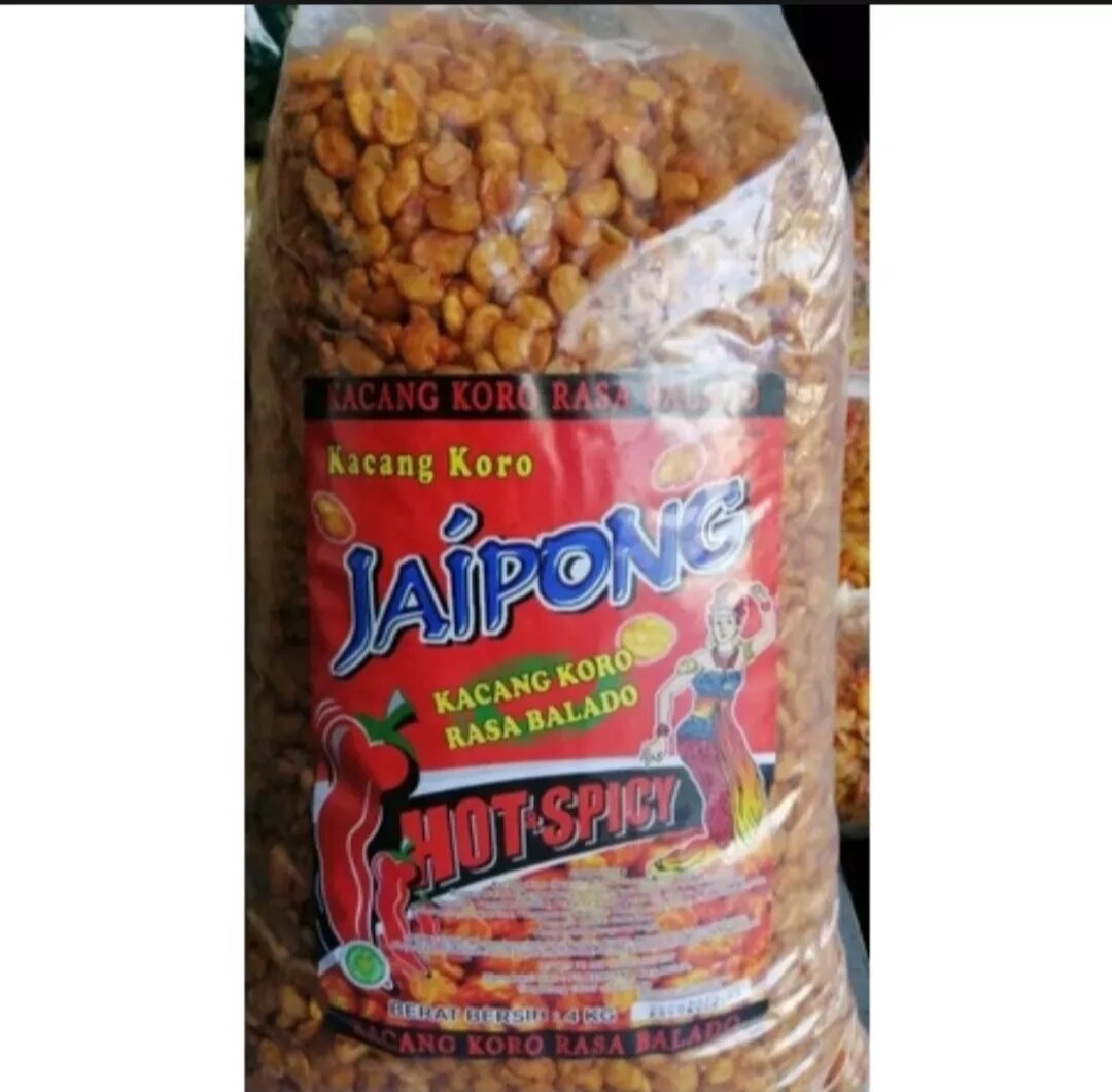 1 Bal4 Kg Kacang Koro Pedas Kacang Koro Jaipon Leci Kacang Koro