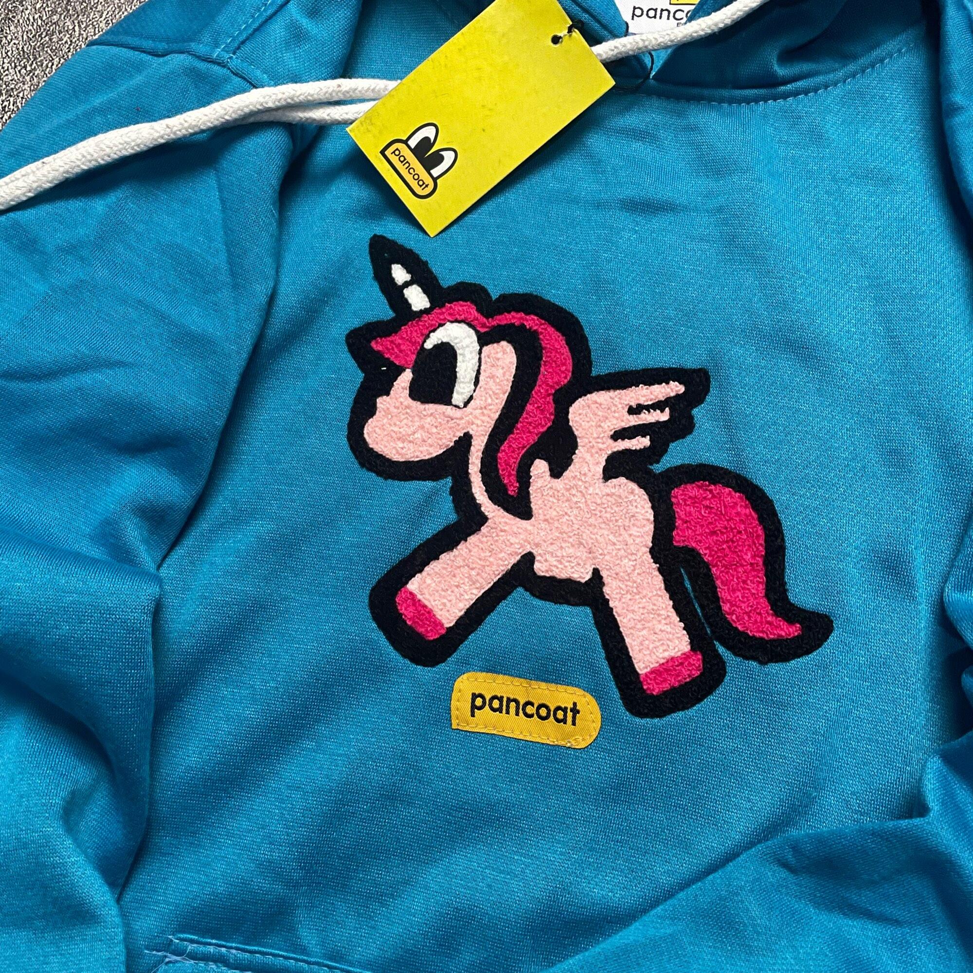 Hoodie pancoat uniqon bordir towel timbul full tag sweater priq