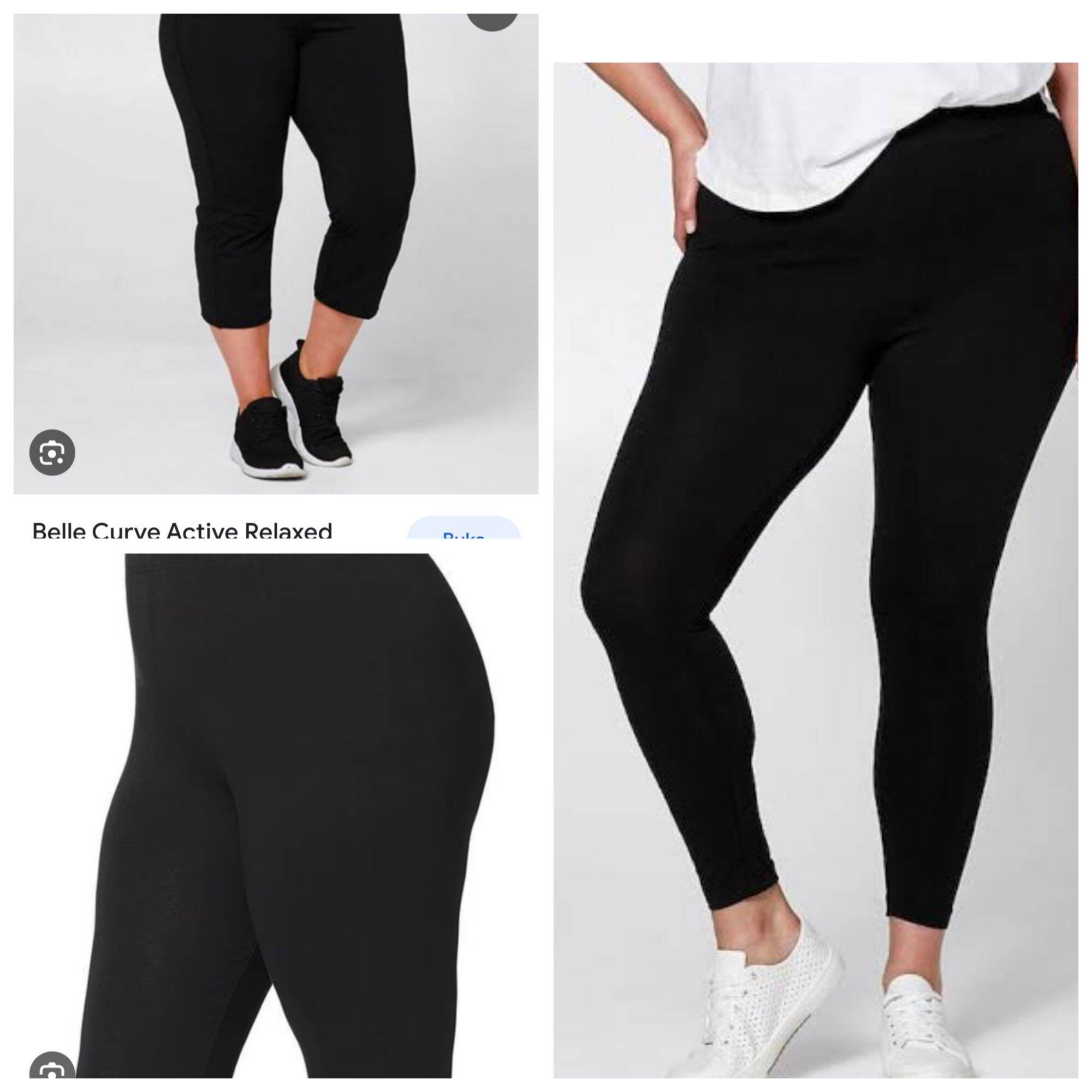 Belle Curve Active Relaxed Leggings