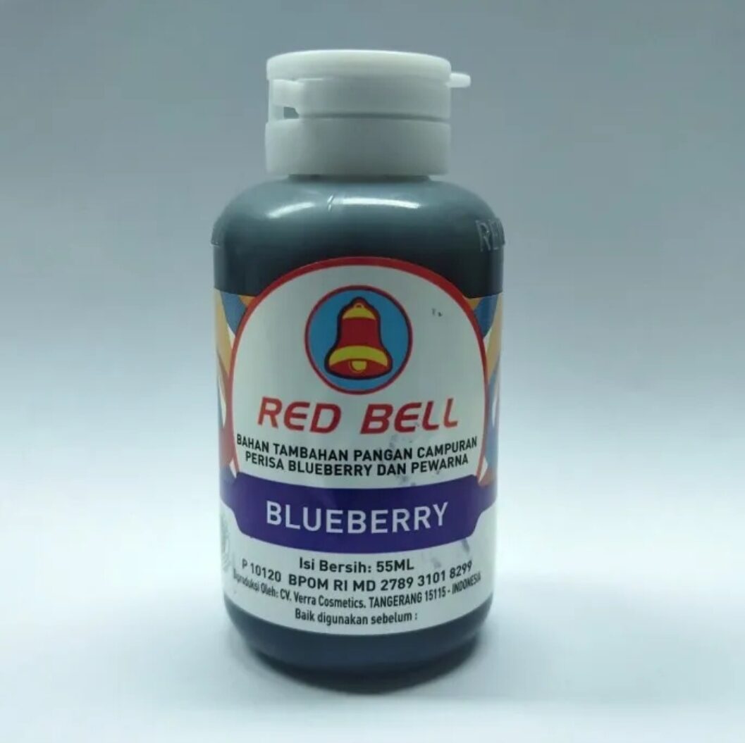 Red Bell pasta Blueberry 55 ml perisa makanan Lazada Indonesia