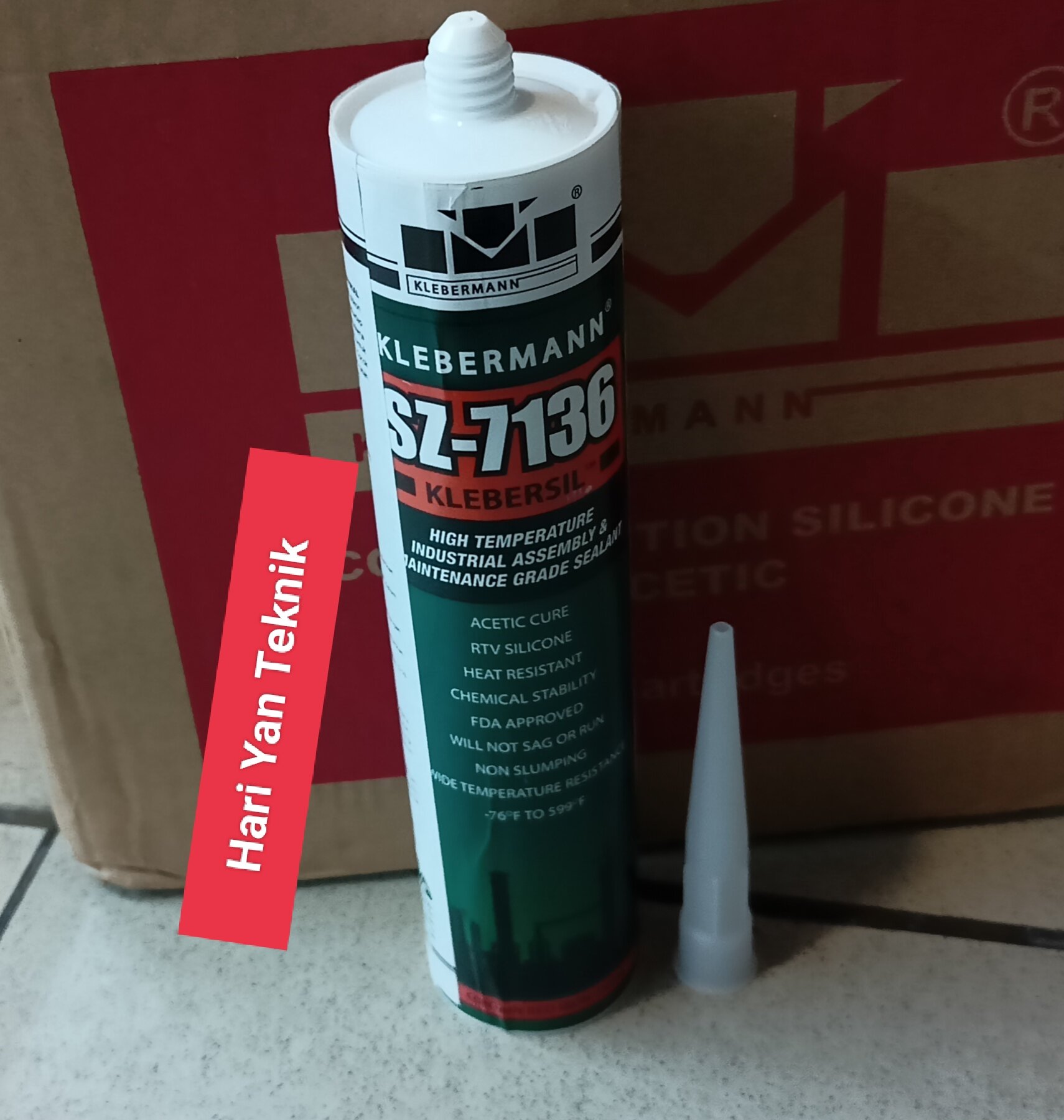 Klebermann Sz 7136 Silicone Sealant Hi Temp Lazada Indonesia