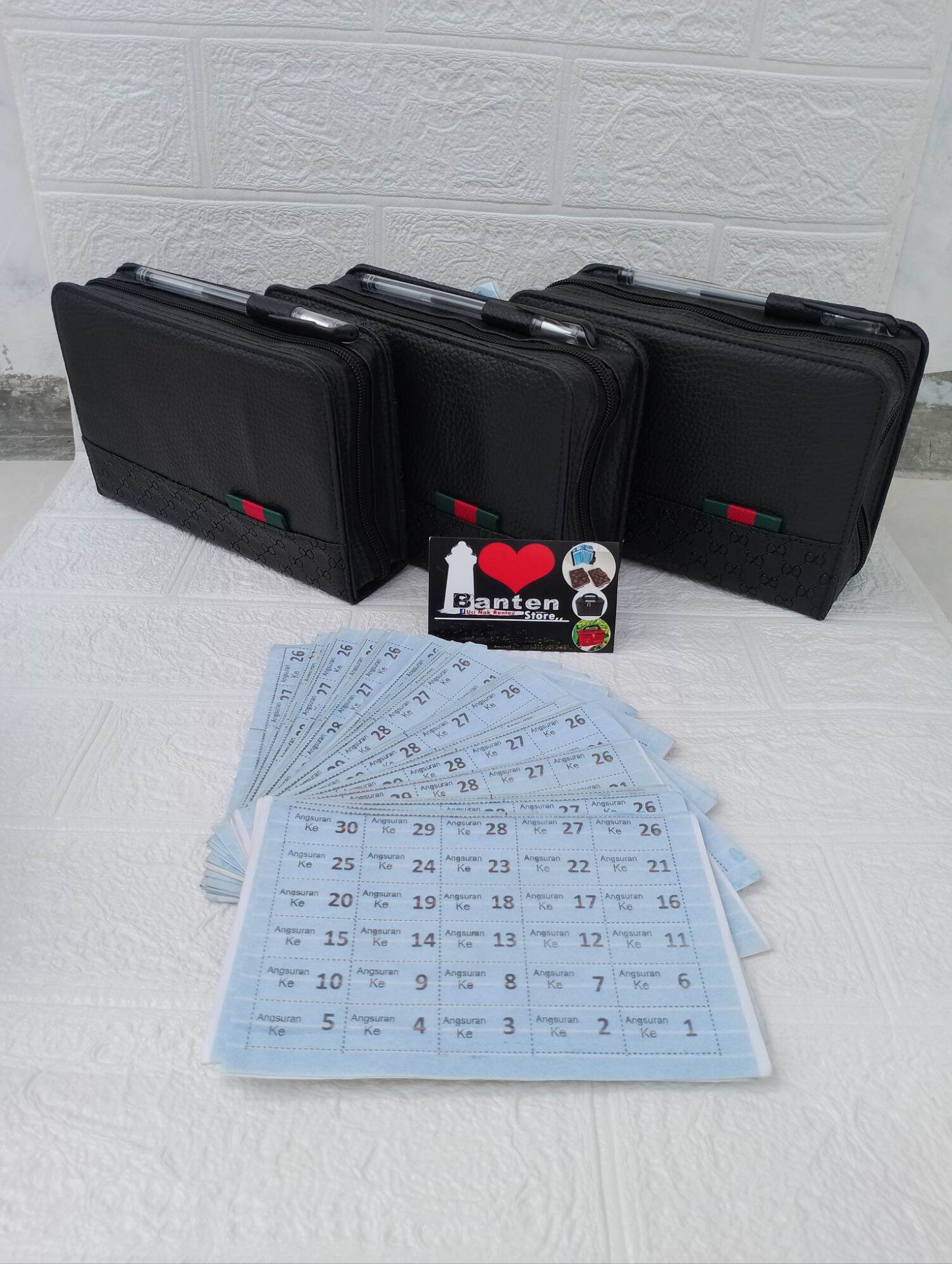 Dompet Agenda Promis Kosipa Harian Bahan Infor Embos OO