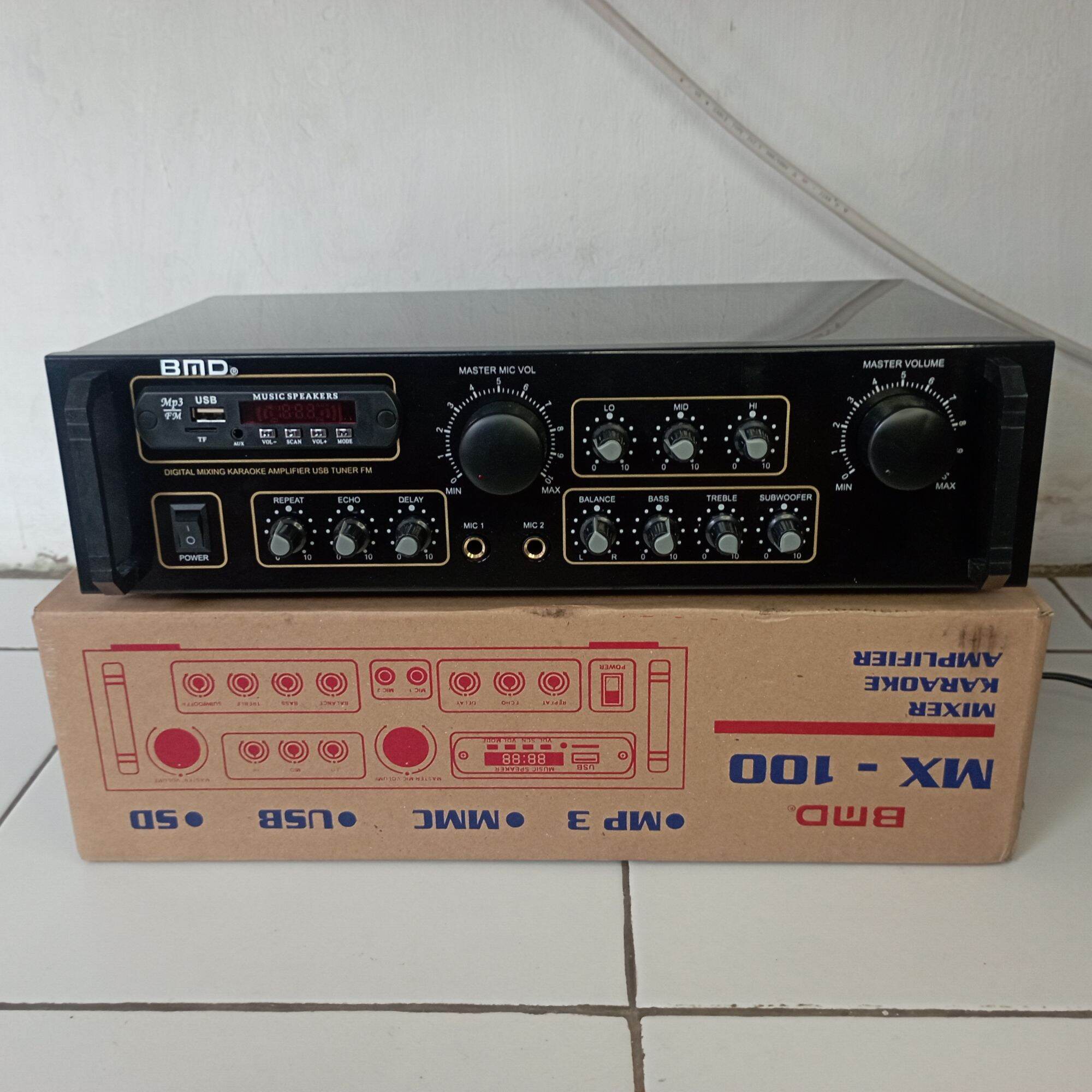 Power Audio Ampli 1000 Watt Plus Tone Subwoofer / Power Amplifier