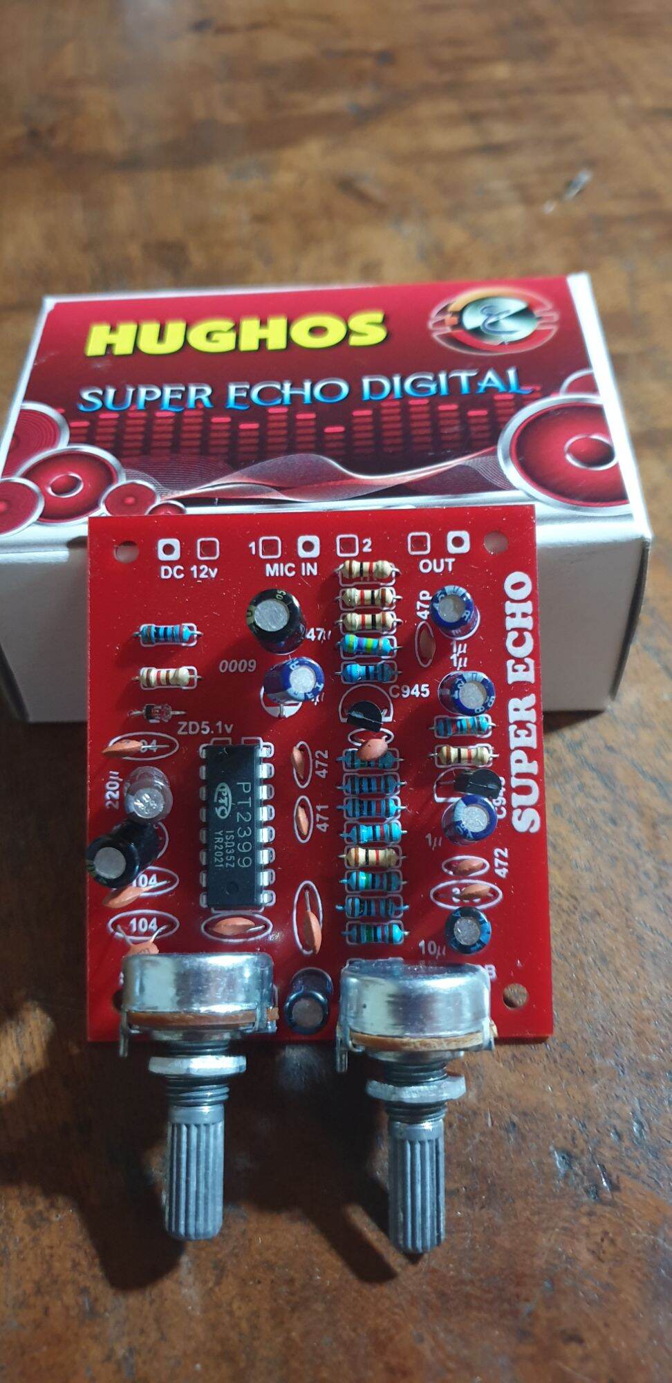 Echo Reverb Kit KIT ECHO DIGITAL NEW HUGOS REVERB | Lazada Indonesia