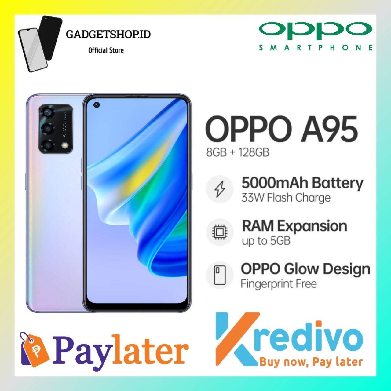 harga hp oppo a95 ram 8 128