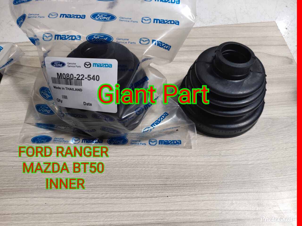 KARET BOOT AS RODA CV JOINT FORD RANGER MAZDA BT50 BAGIAN DALAM Lazada Indonesia