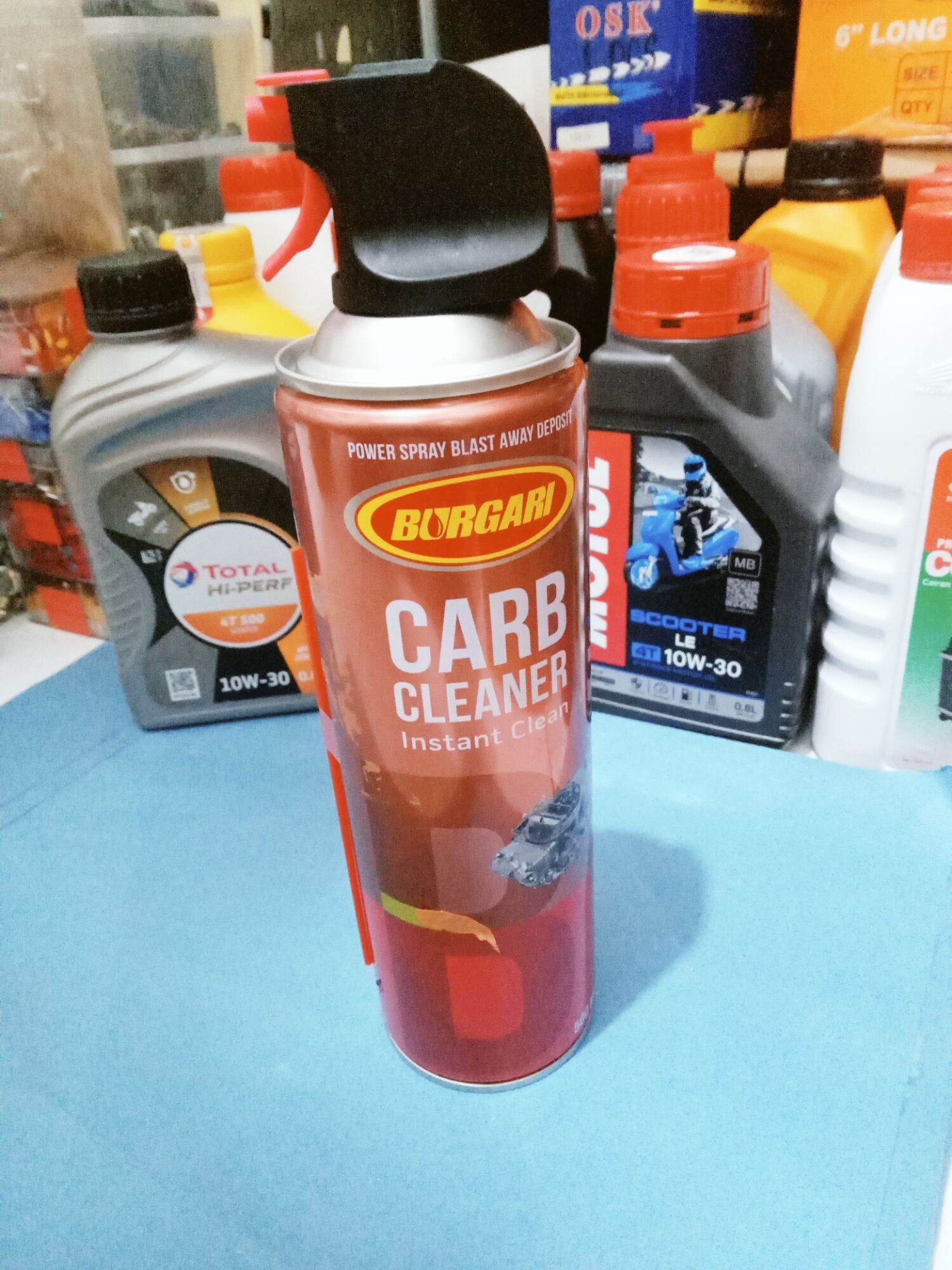 karbu injektor clener burgari 500ml Harga 25,000 rupiah*Gratis Ongkir