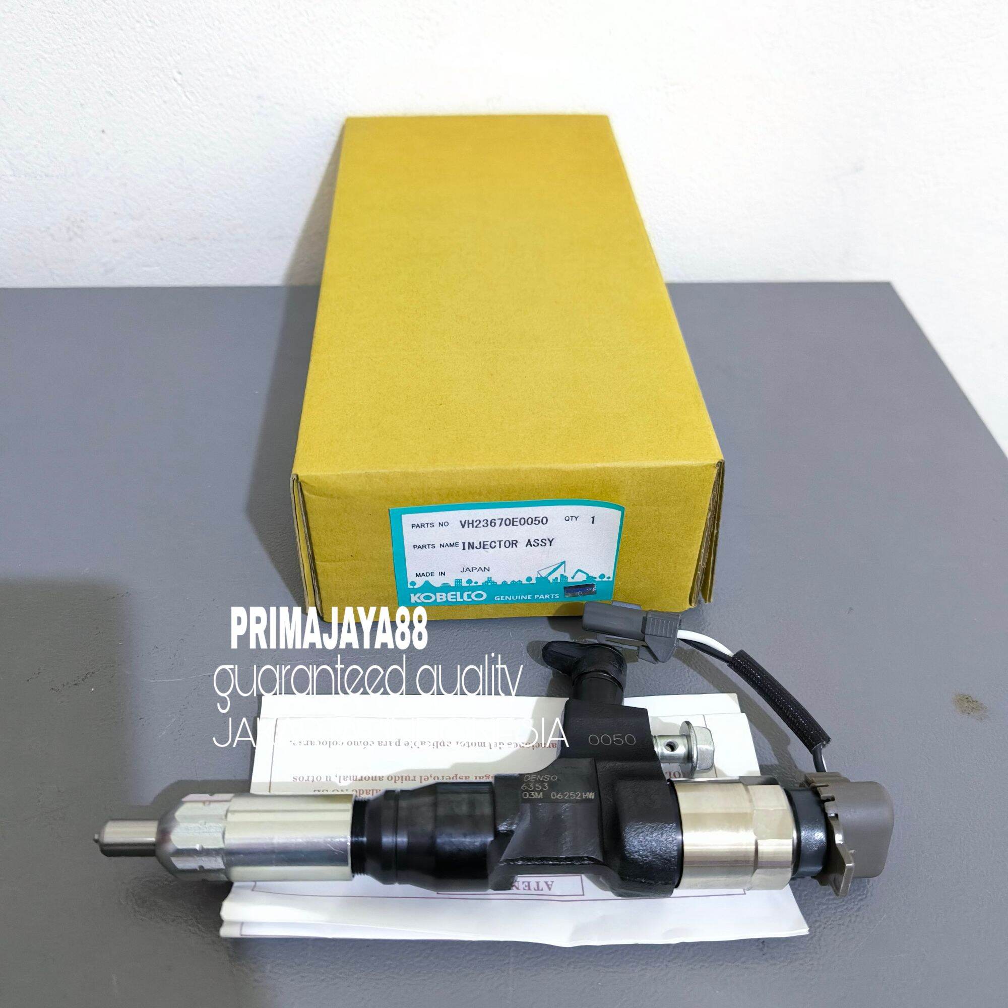 Fuel injector assy Kobelco SK200-8 095000-6353 VH23670E0050 Harga 1,800,000 rupiah*Gratis Ongkir