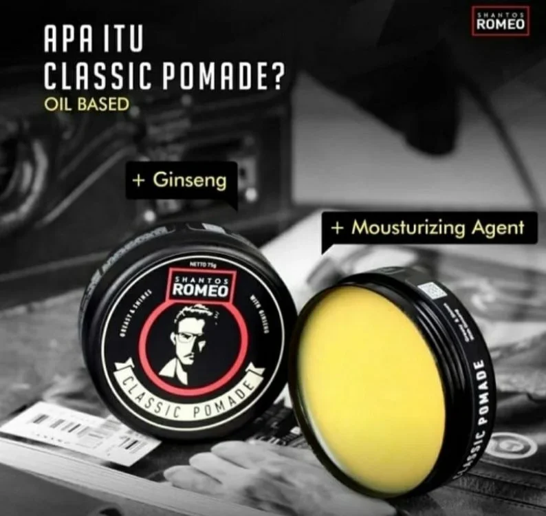 Pomade Shantos Romeo Classic With Ginseng 75gr