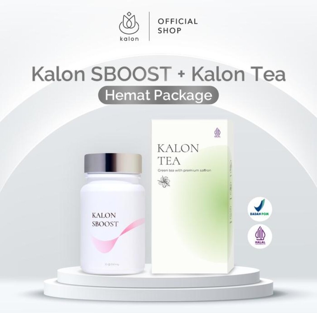 Bundling Package Kalon Tea and Sboost Premium Saffron Slimming Drink