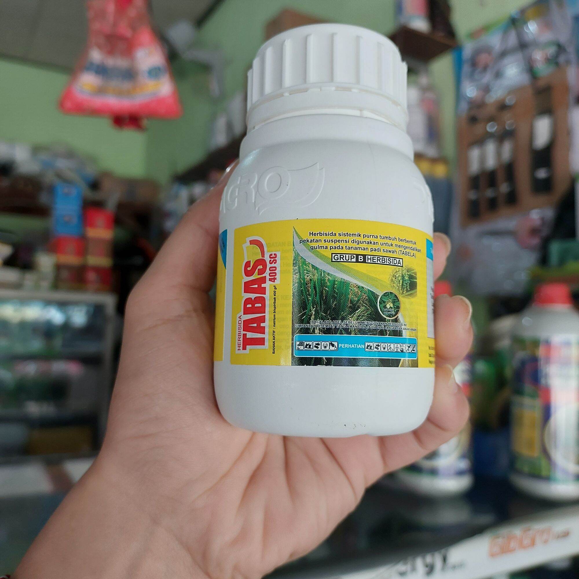 HERBISIDA TABAS 400 SC 100 ML PEMBASMI GULMA PADA PADI Harga 119,685 rupiah*Gratis Ongkir