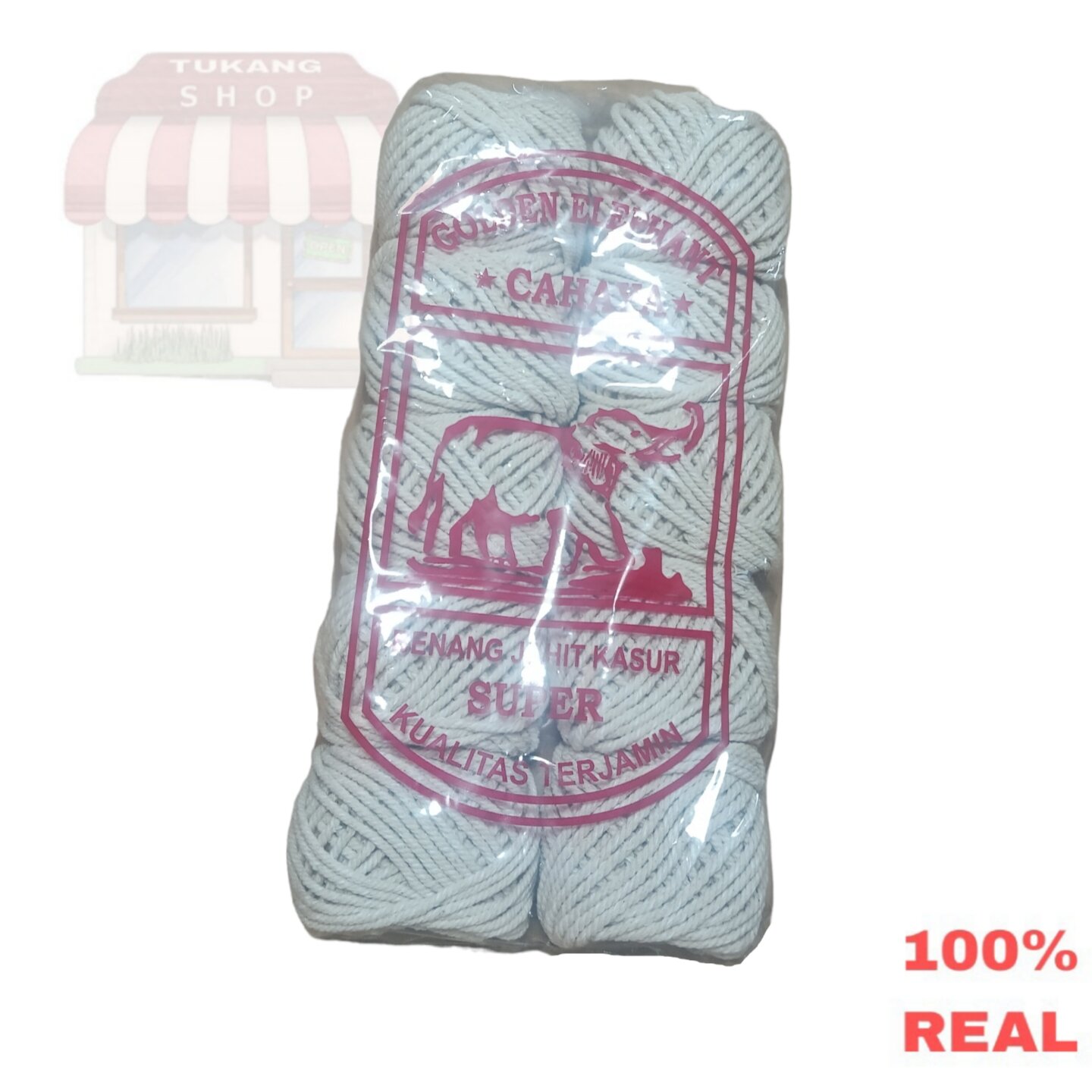 tali rami cap gajah 10 pcs benang kasur/ benang bendera