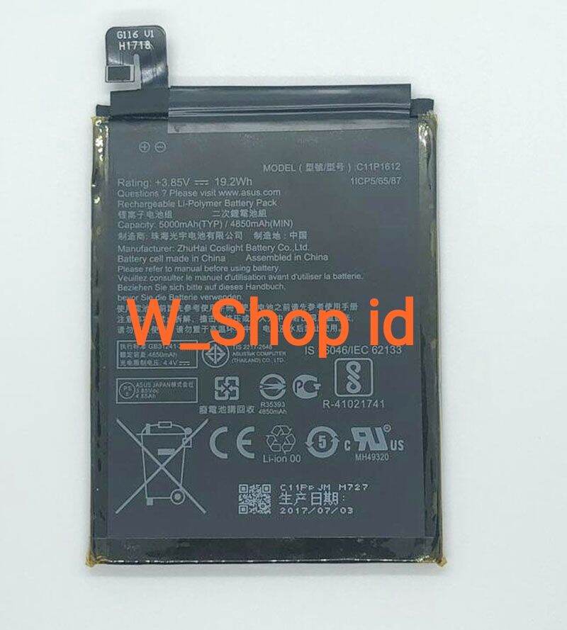 Baterai ASUS Zenfone MAX PRO ZC554KL X00ID Batu Battery