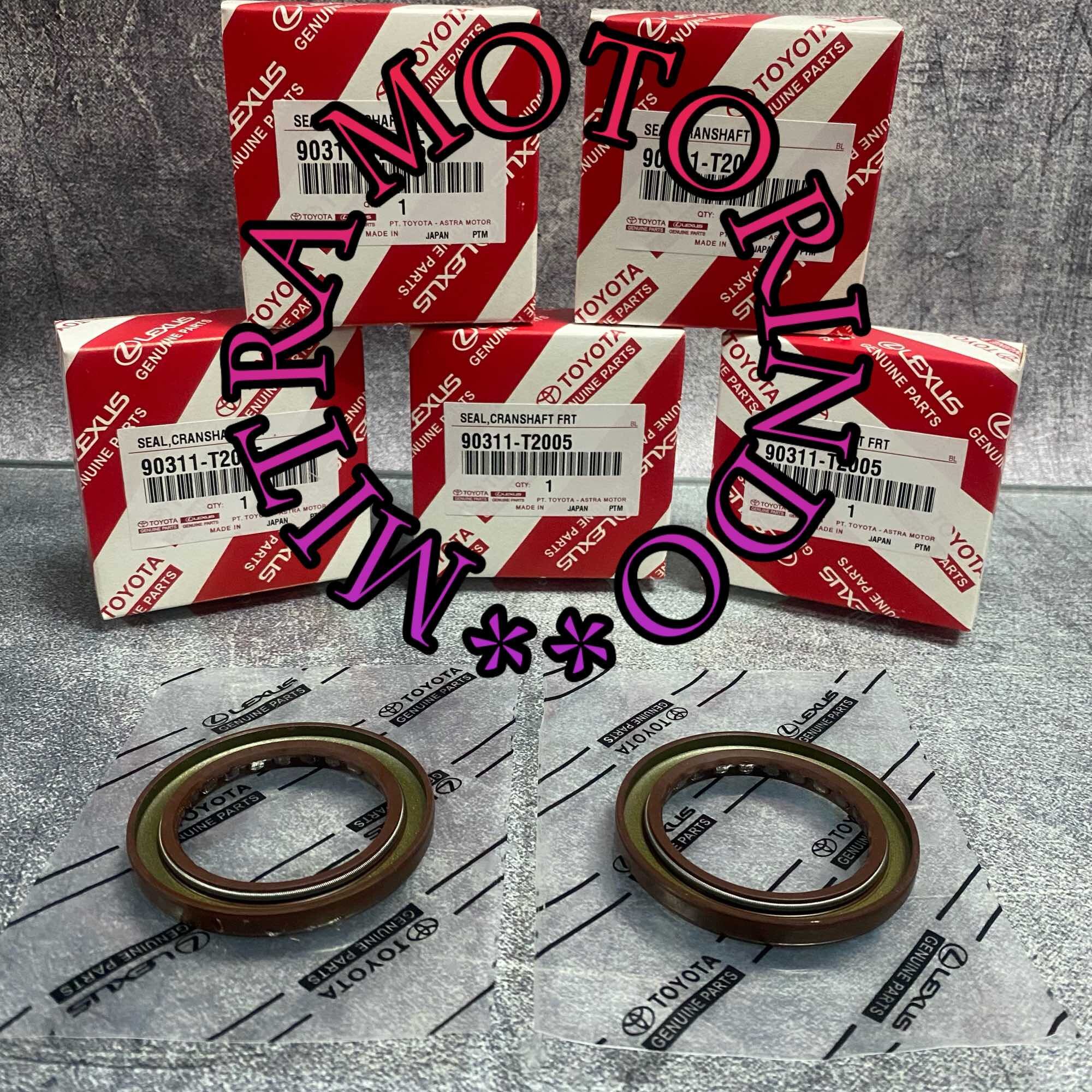 Seal Crankshaft Depan Toyota Innova Hilux Bensin 2.0cc 1TR 90311-T0025/90311-T2005 Japan Harga  43,500 Ringgit*Penghantaran Percuma