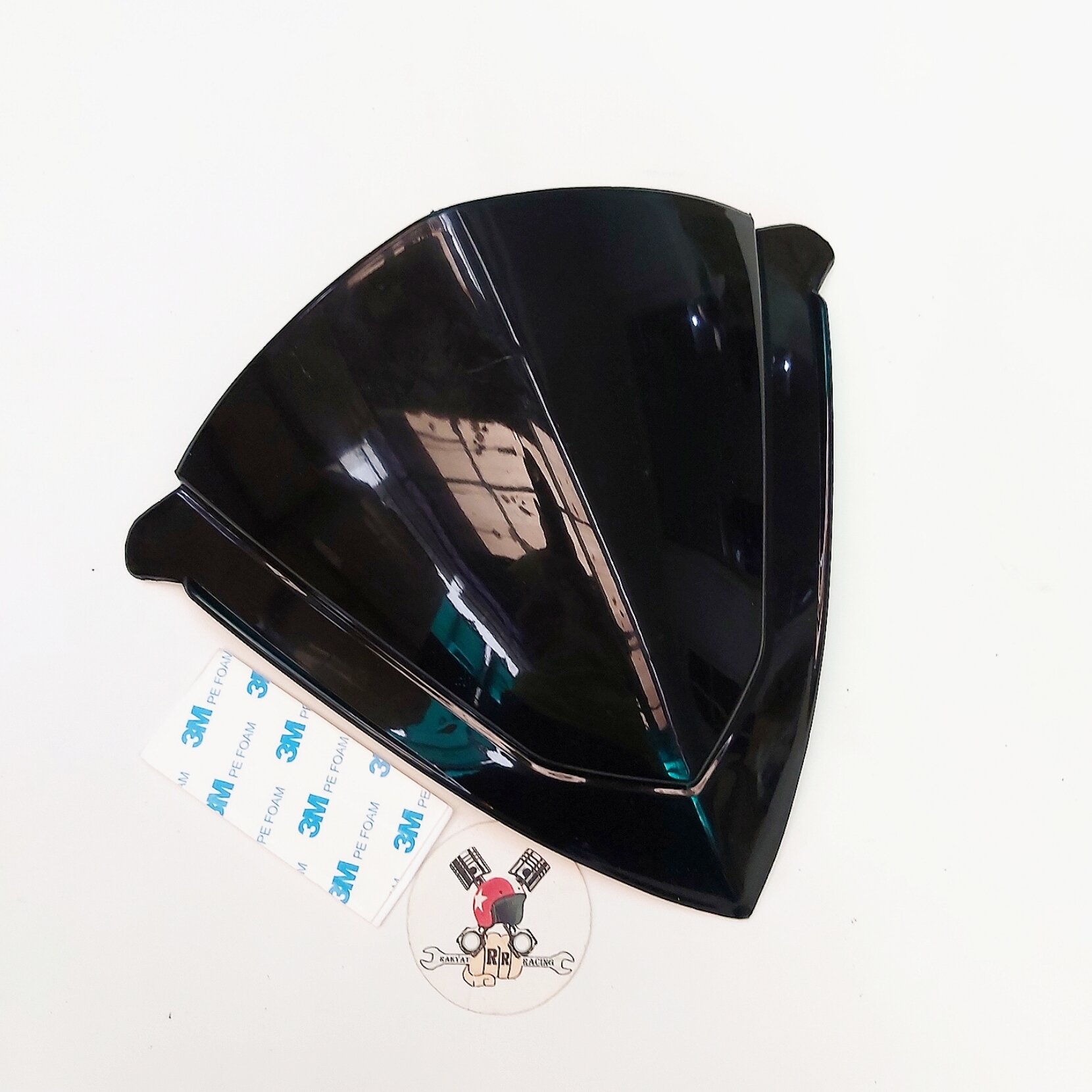 Visor Vario 125 techno Visor vario 125 old 2012 2013 2014 hitam anti pecah free double tape