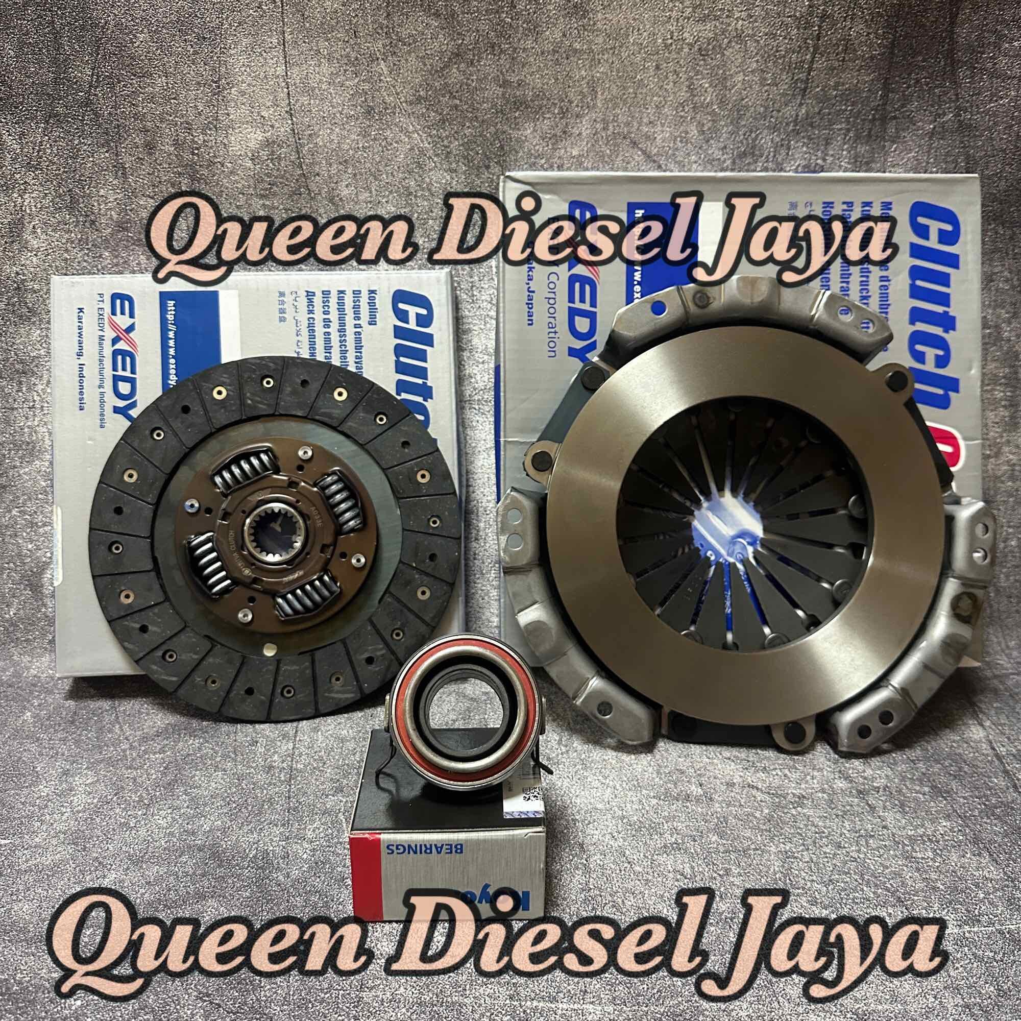 Dekrup Set Kampas Kopling Set Matahari Clutch Disc Deklaher Toyota Kijang Diesel 2L 2.5cc Exedy Harga 1,700,000 rupiah*Gratis Ongkir