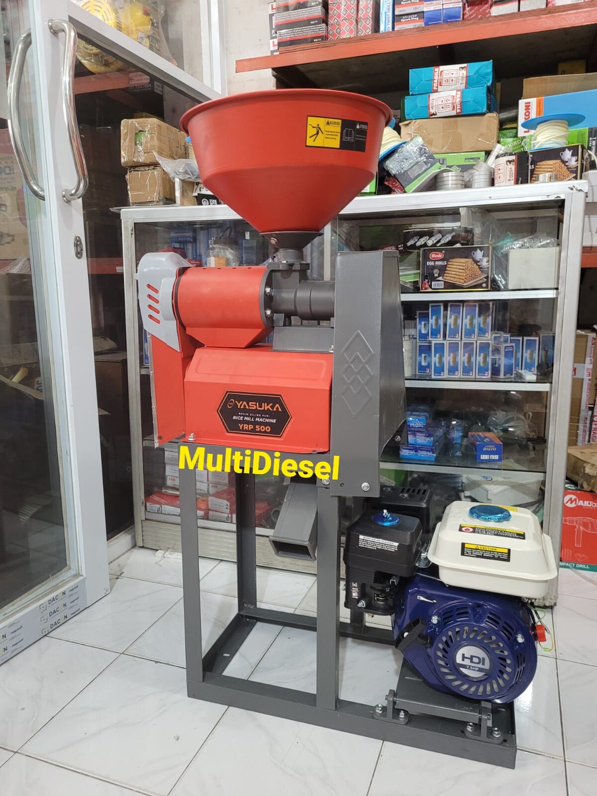 Mesin Giling Padi Yasuka Rice Polisher Machine Mesin Penggerak Hdi 7