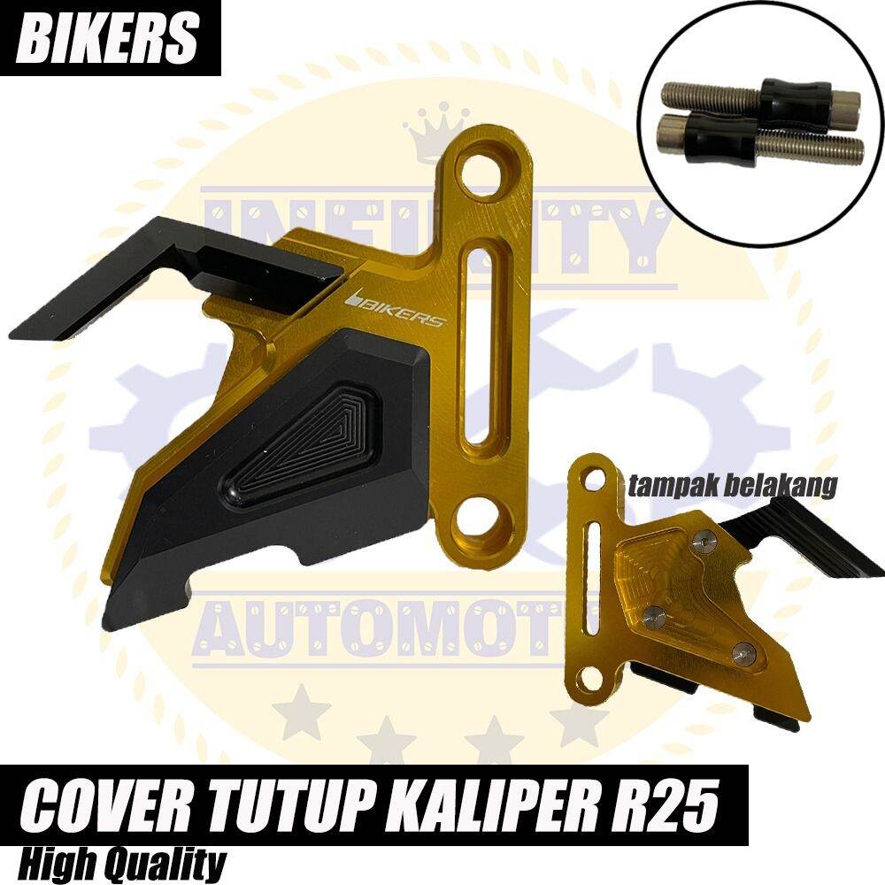 Cover Tutup Caliper Kaliper Cnc Ori Bikers Yamaha R Mt Lazada Indonesia